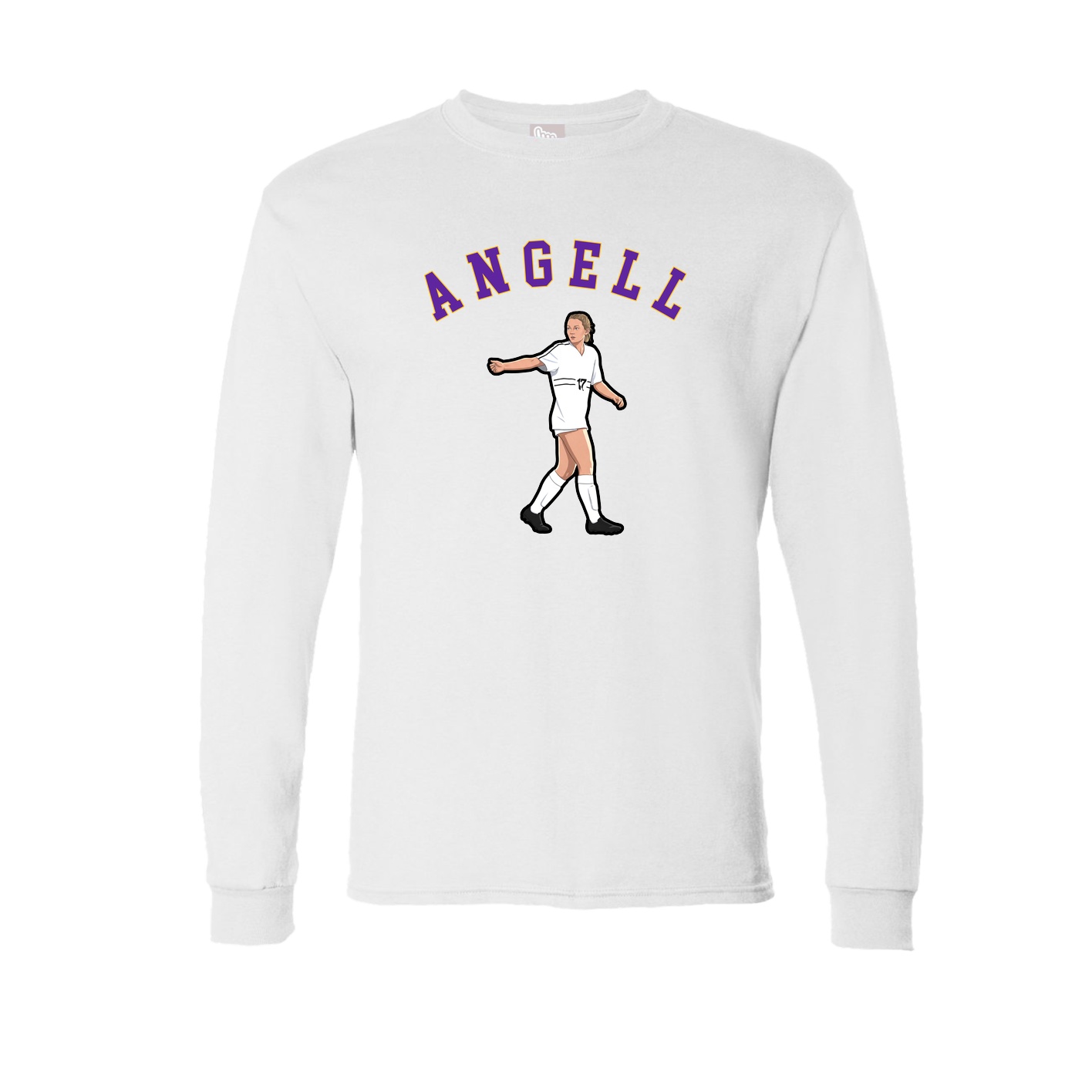 Long Sleeve Tee — Shirsey Arch in White