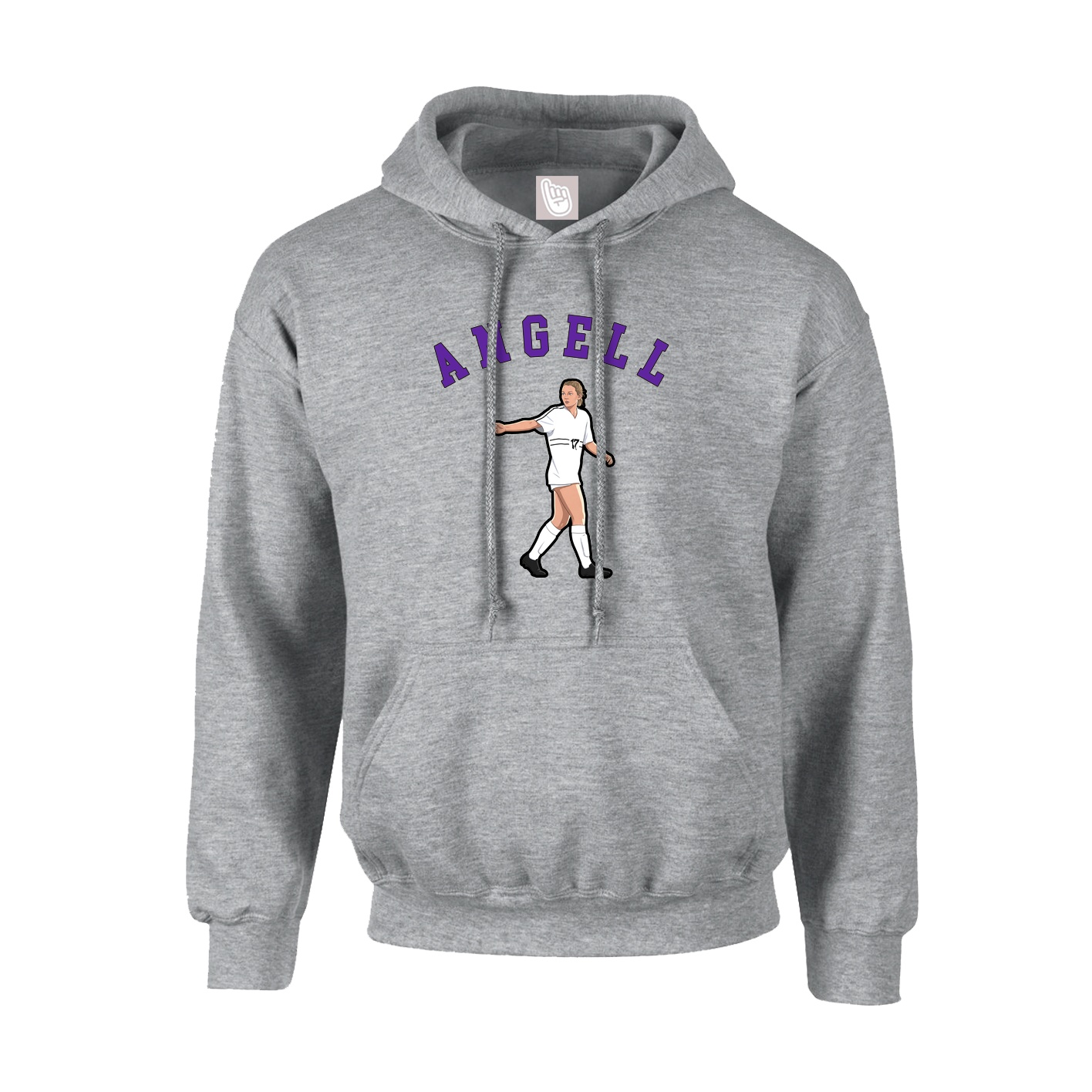 Youth Hoodie — Shirsey Arch in Grey