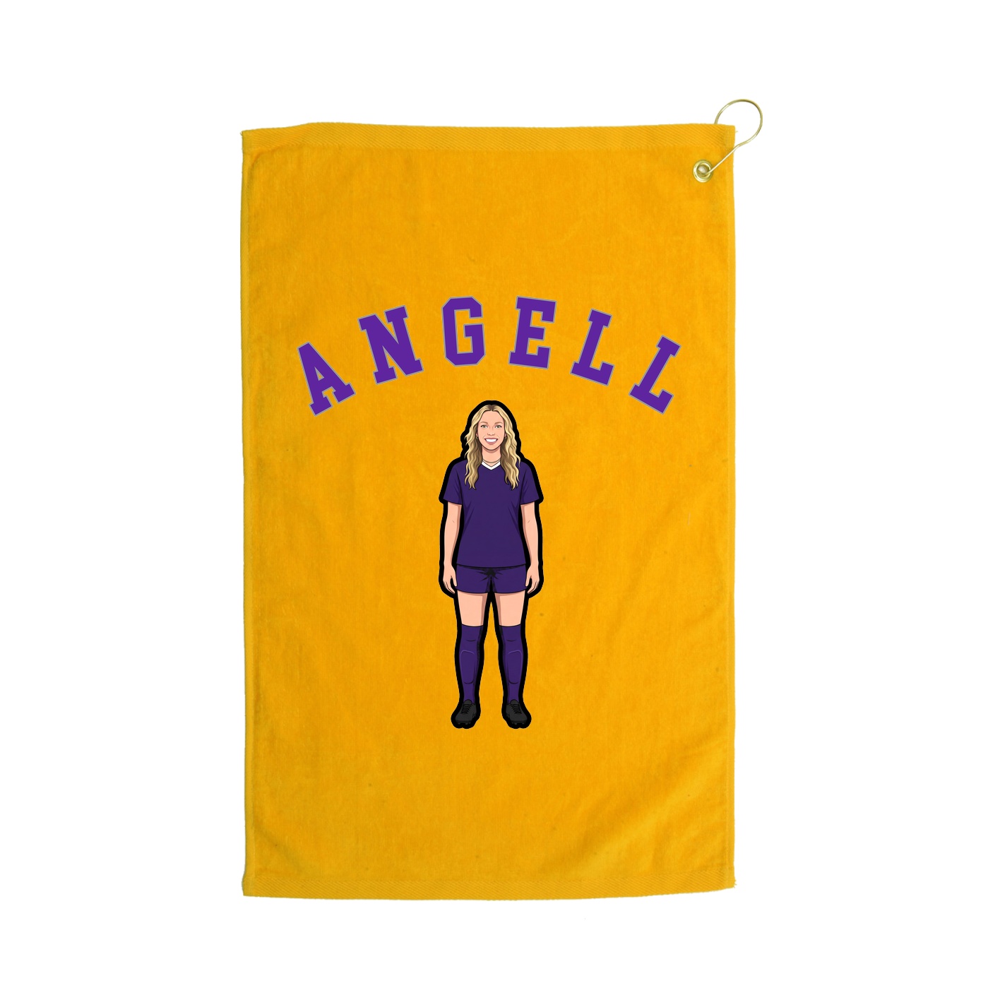 Golf Towel — Shirsey Arch in Gold