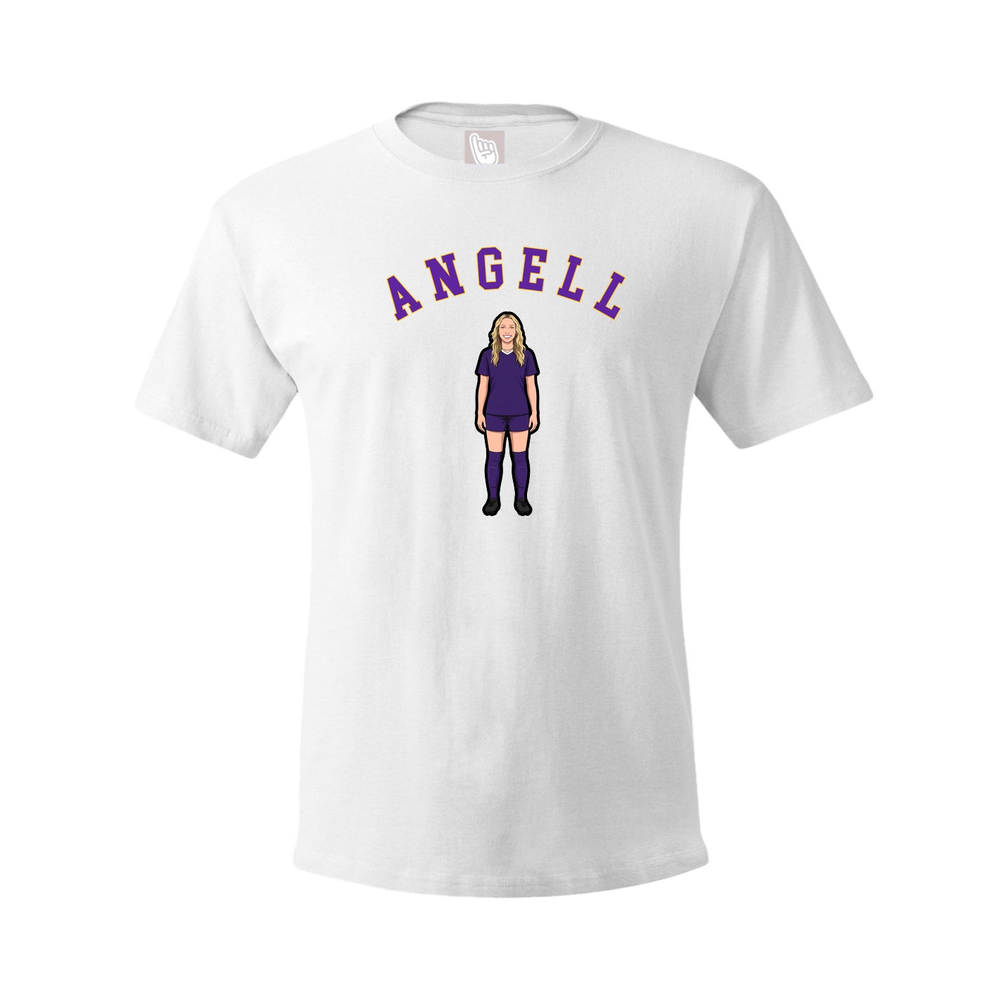 Youth Tee — Shirsey Arch in White
