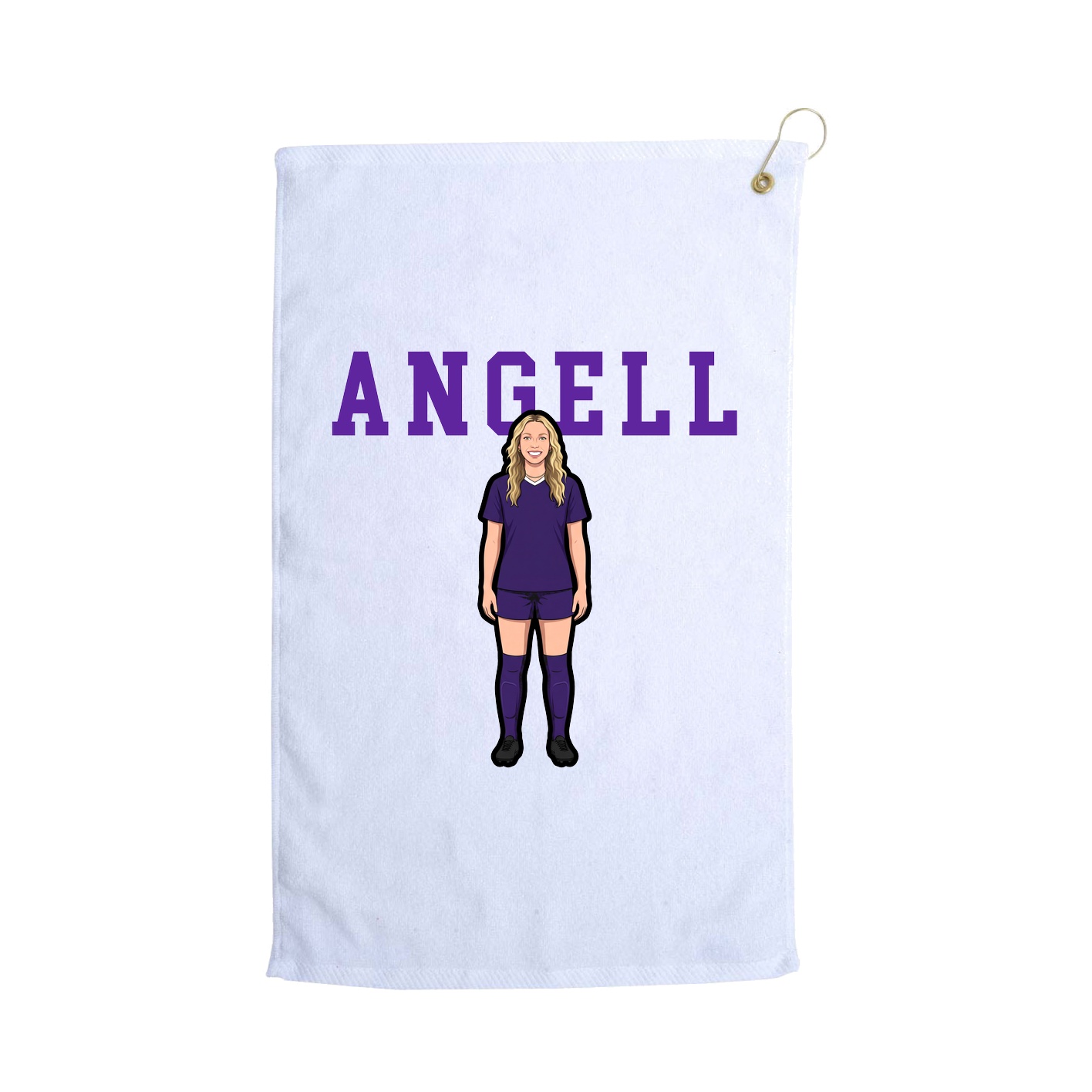 Golf Towel — Shirsey in White