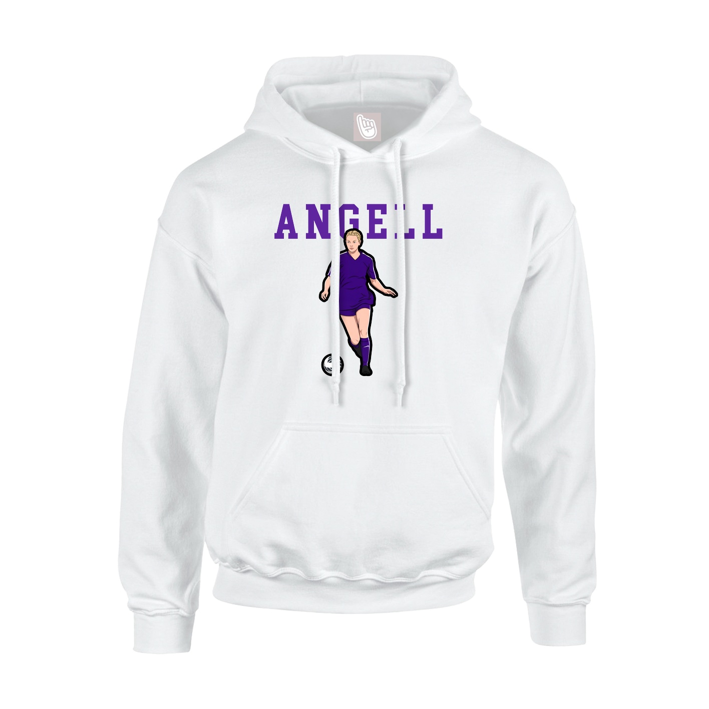 Youth Hoodie — Shirsey in White