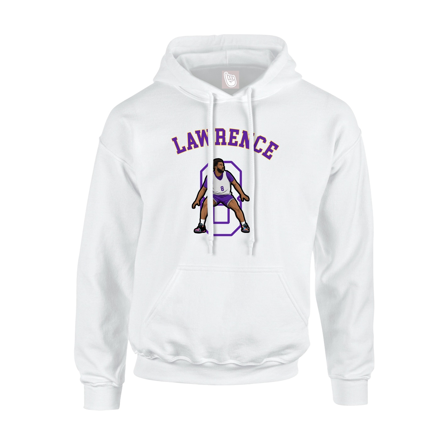 Hoodie — Shirsey Arch in White