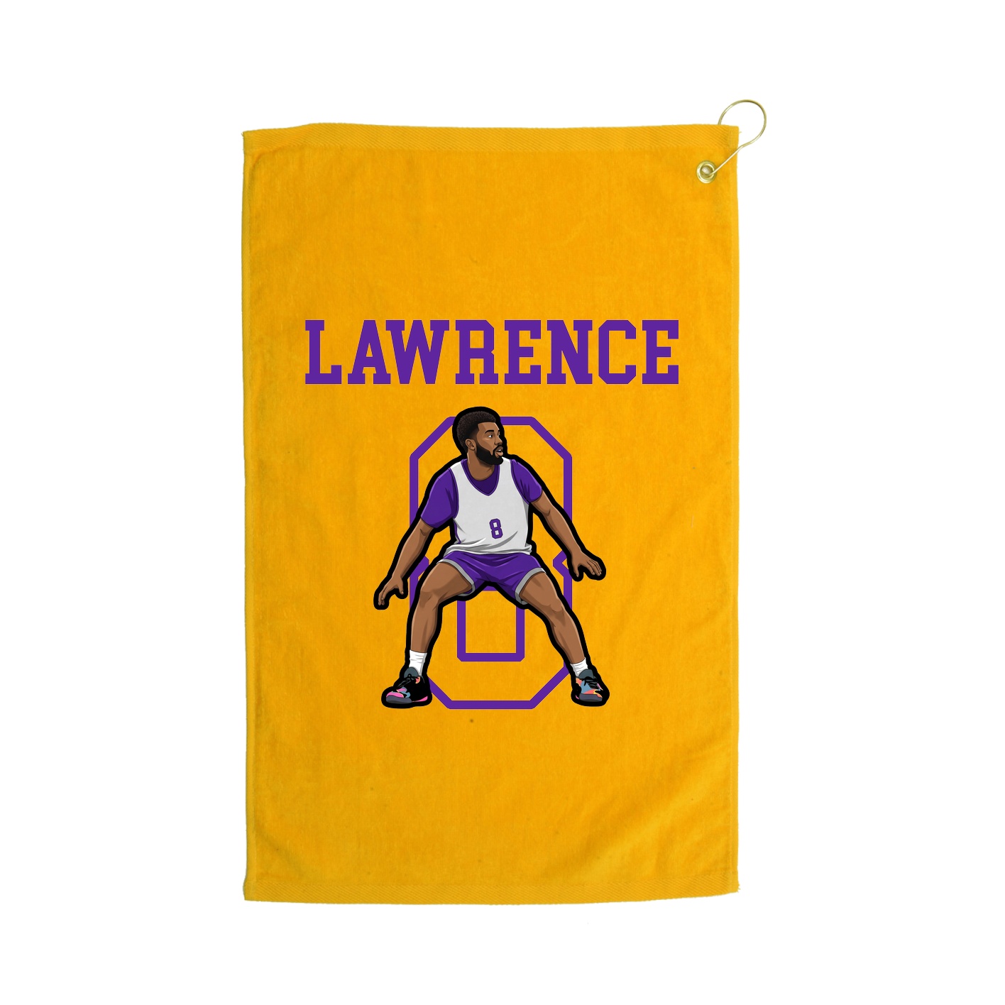 Golf Towel — Shirsey in Gold