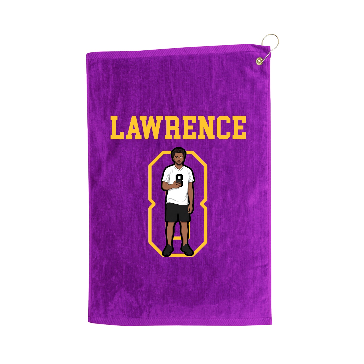 Golf Towel — Shirsey in Purple