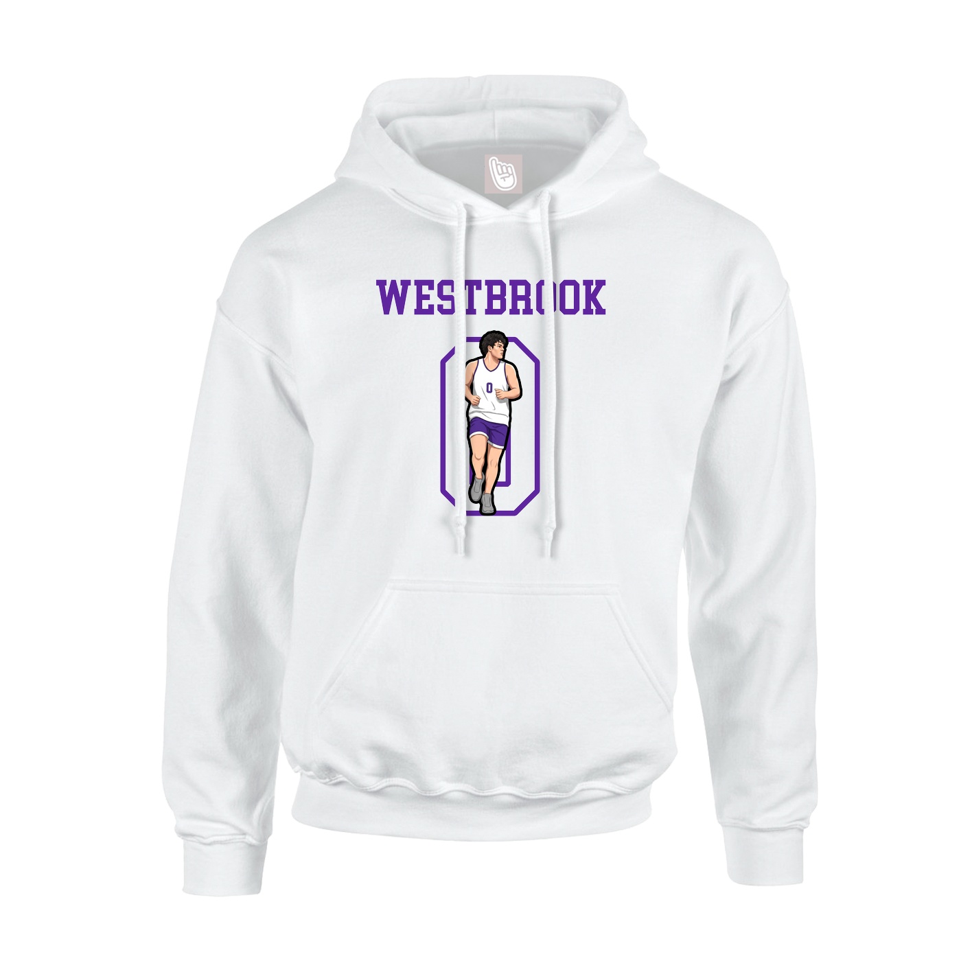 Hoodie — Shirsey in White