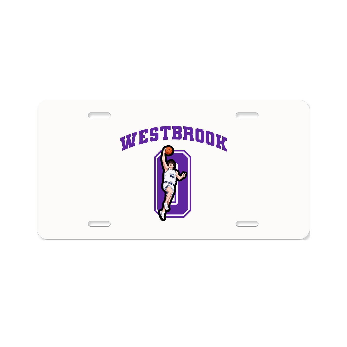 License Plate — Number in Classic