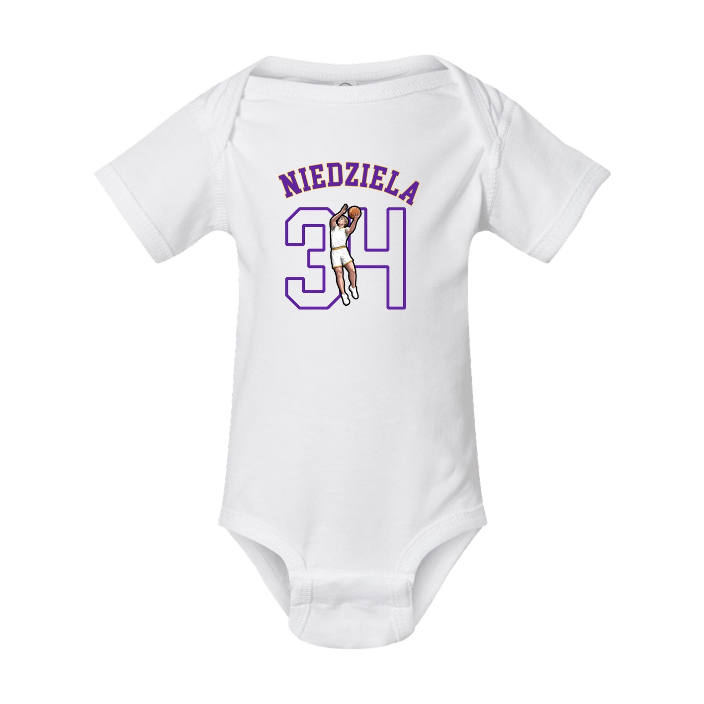 Baby Onesie — Shirsey Arch in White