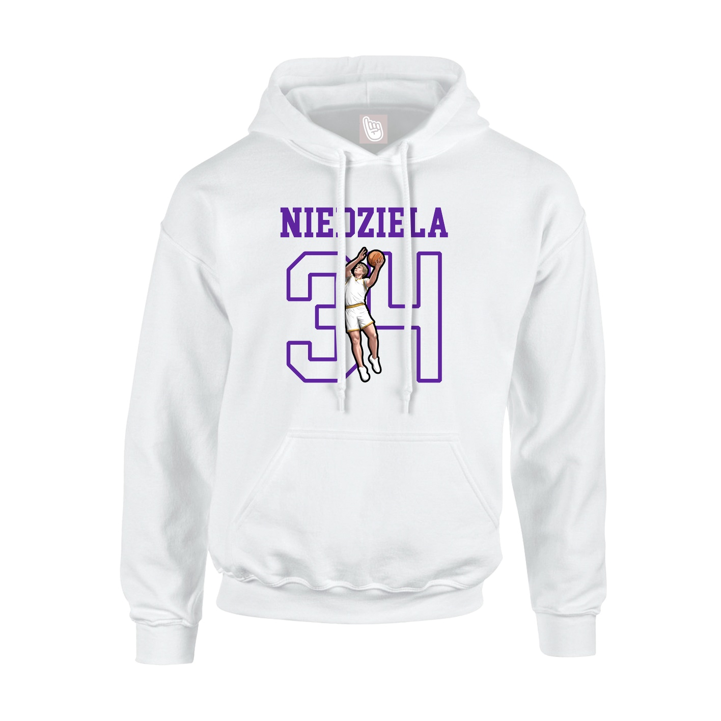 Youth Hoodie — Shirsey in White