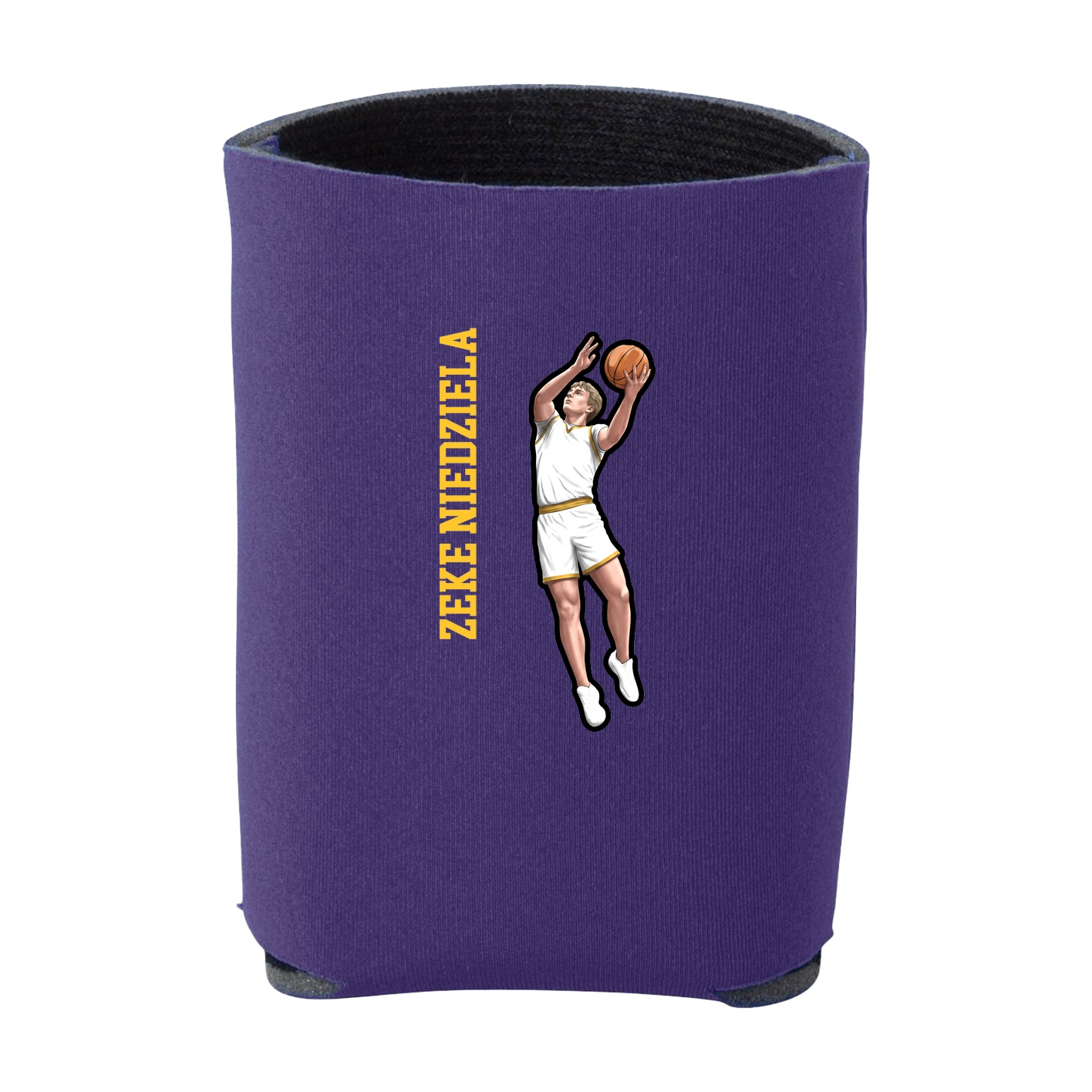Can Holder — Name Vertical in Purple