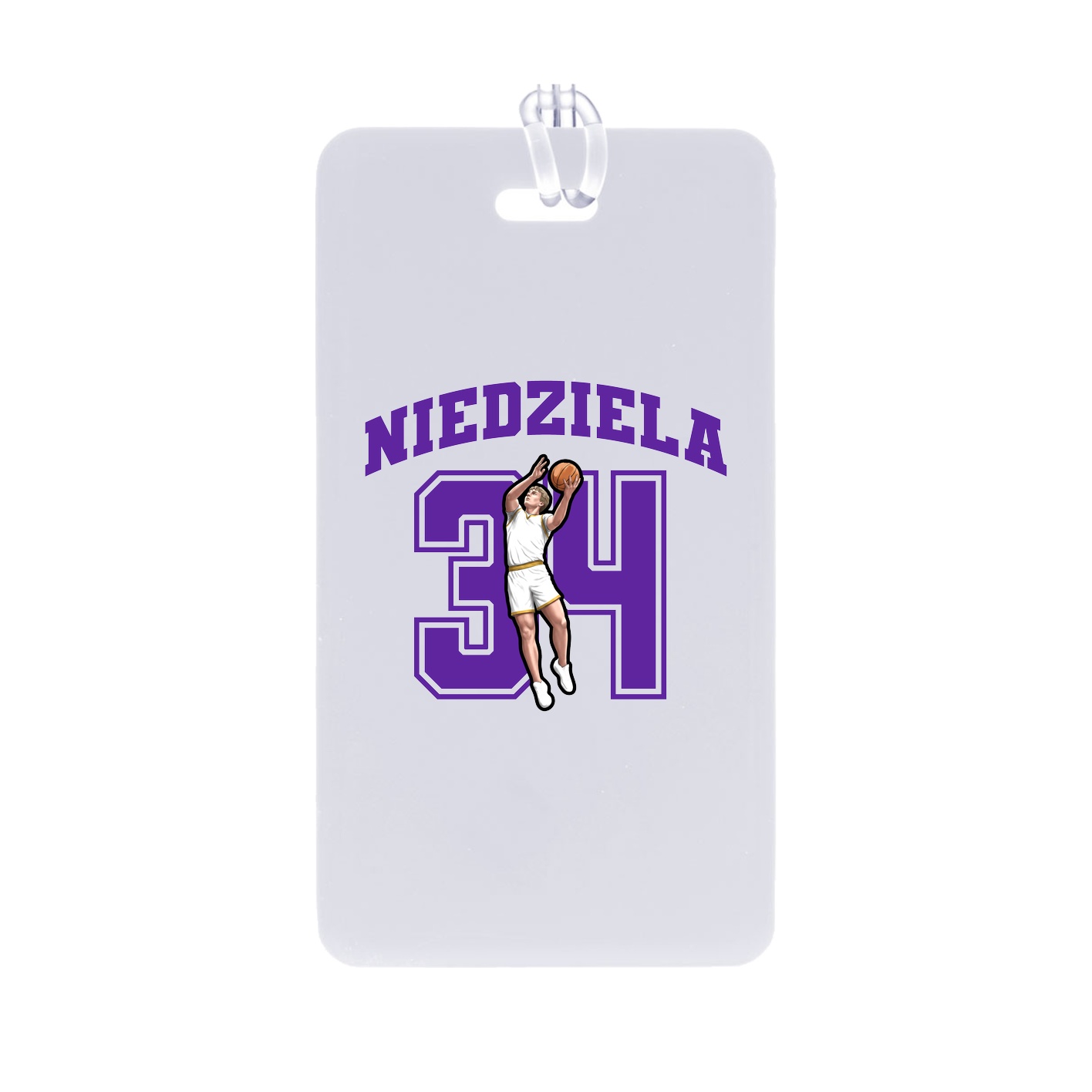 Bag Tag — Number in Classic