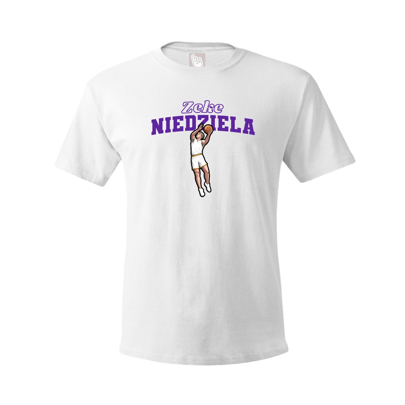 Tee — Name Arch in White