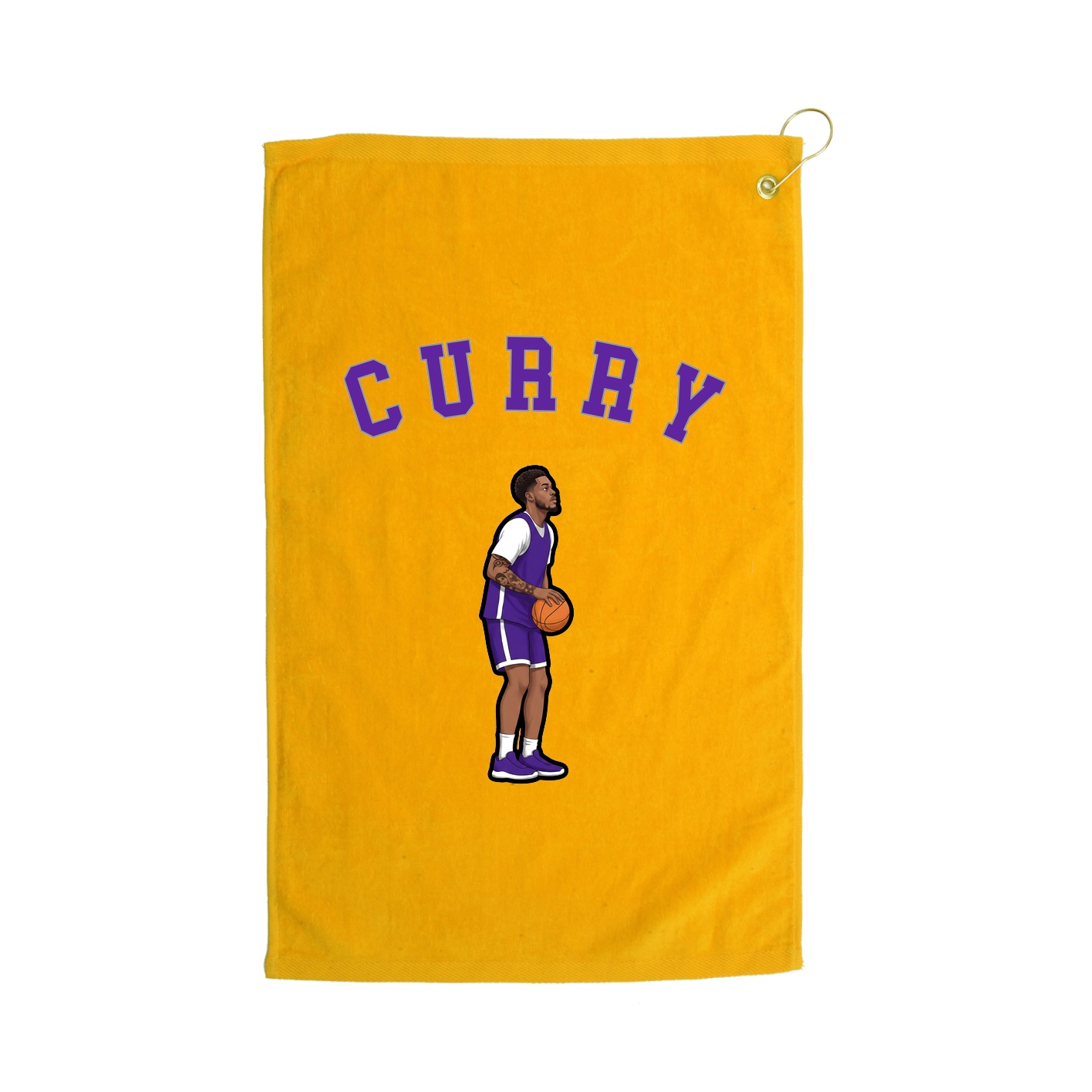 Golf Towel — Shirsey Arch in Gold