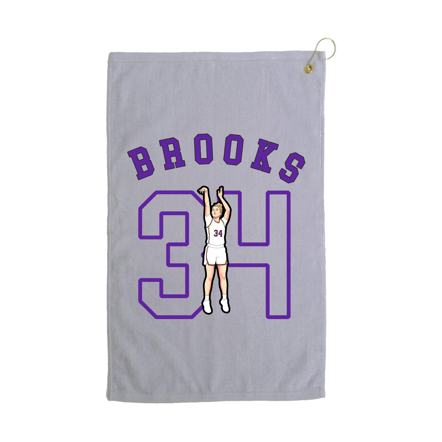 Golf Towel — Shirsey Arch in Grey