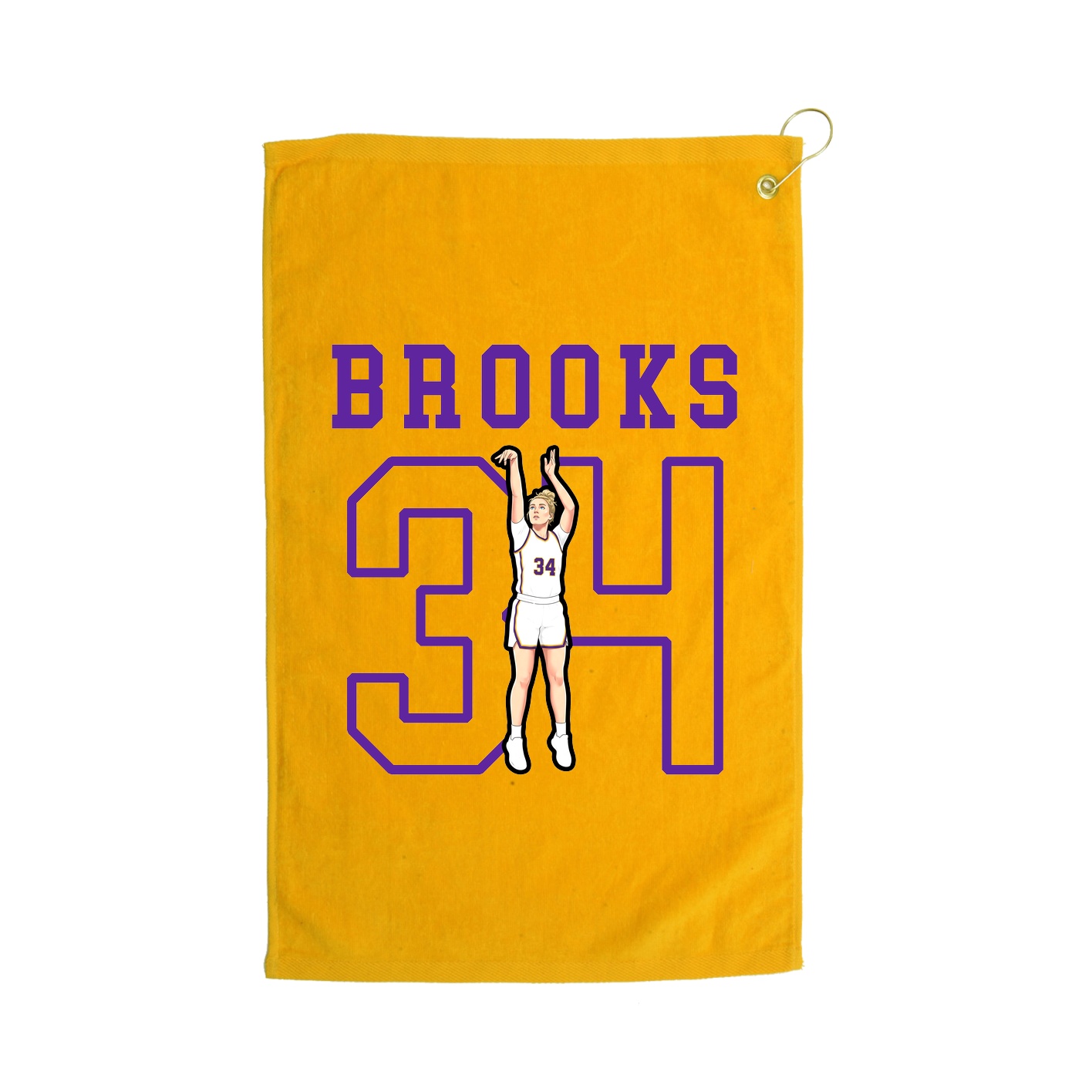 Golf Towel — Shirsey in Gold
