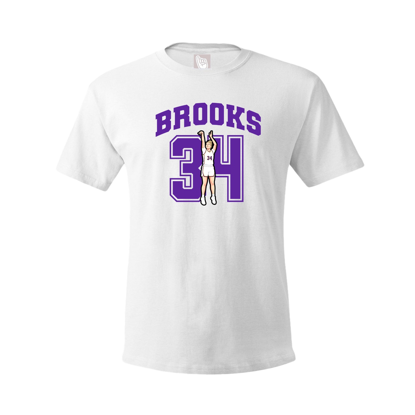 Tee — Number in White