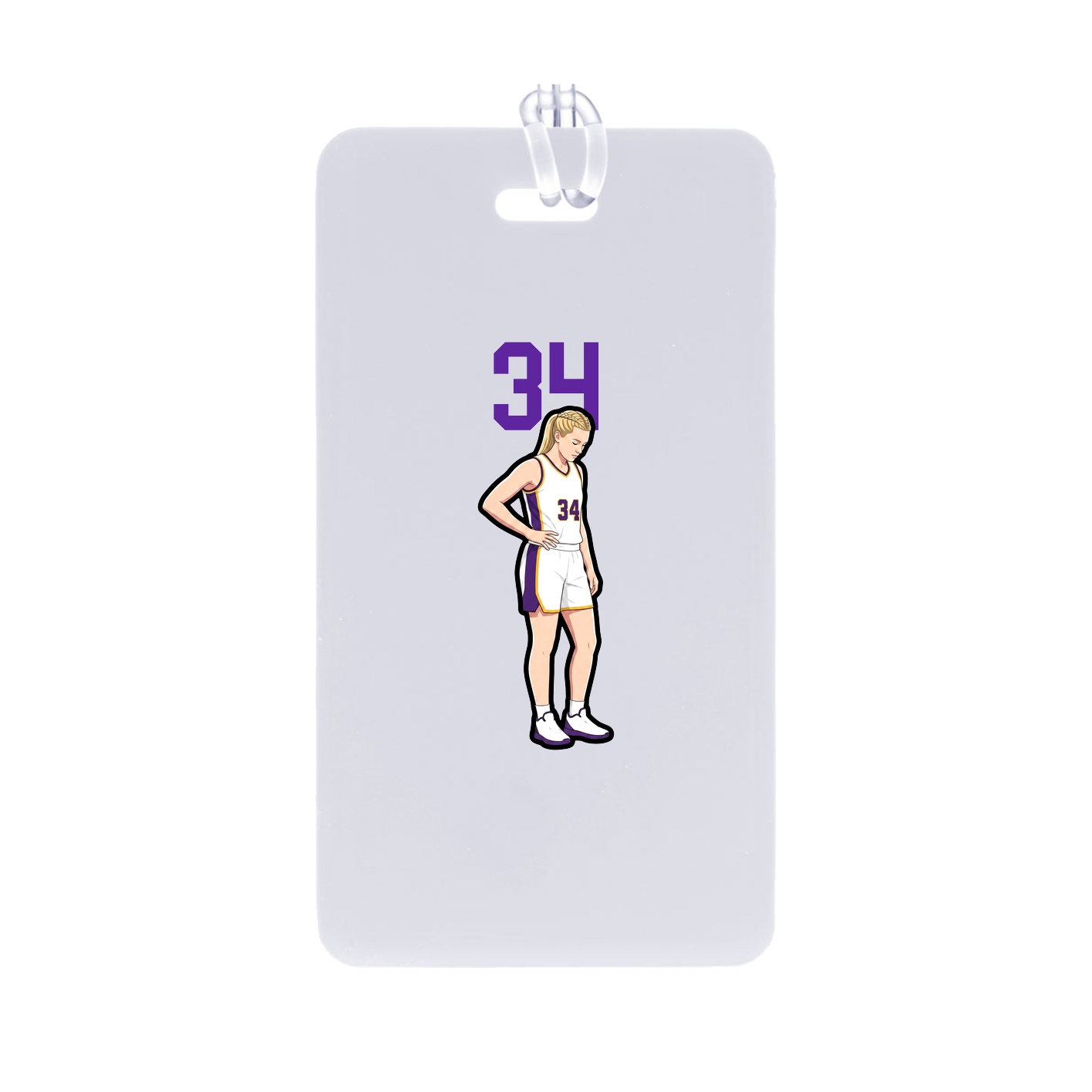 Bag Tag — Number Top in Classic