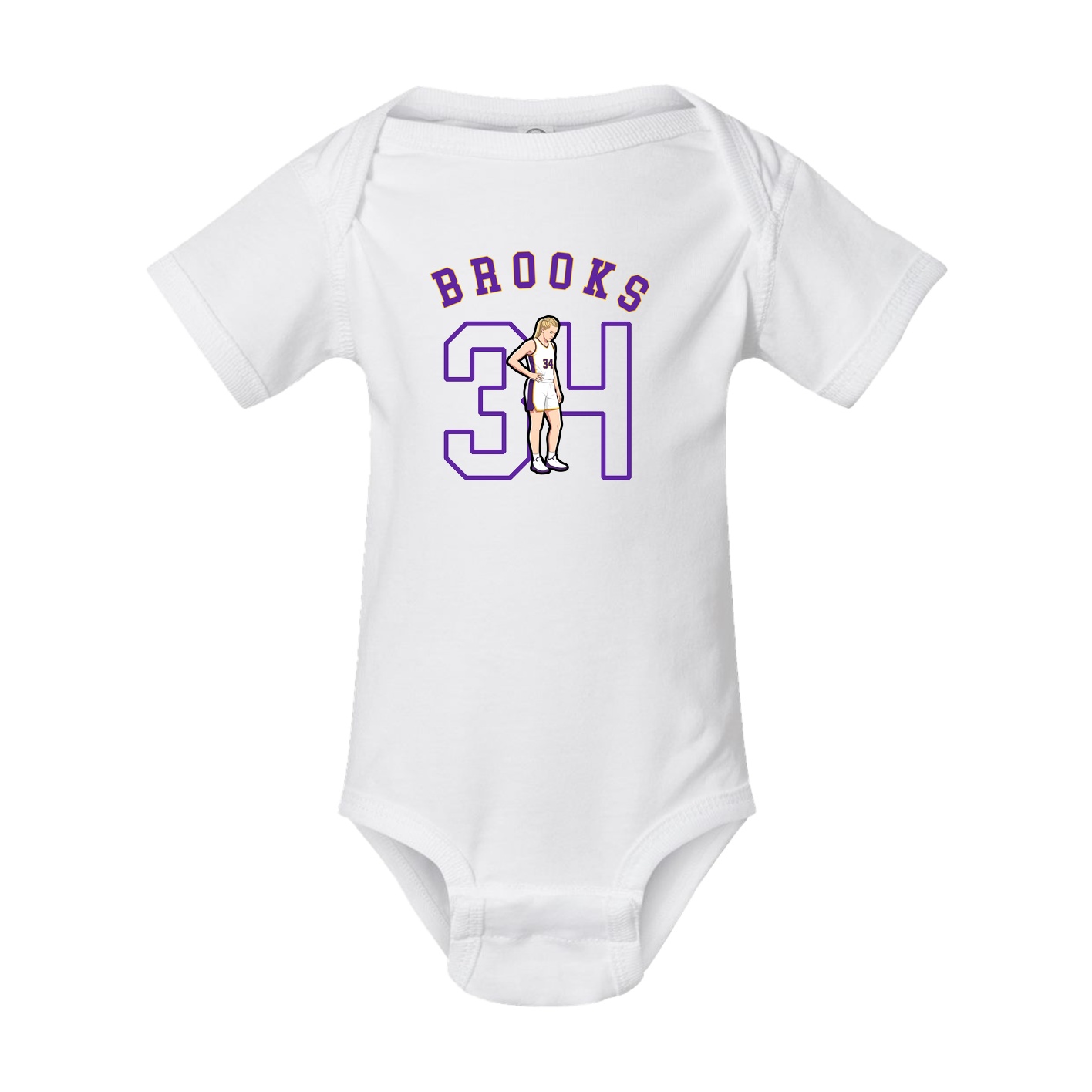 Baby Onesie — Shirsey Arch in White