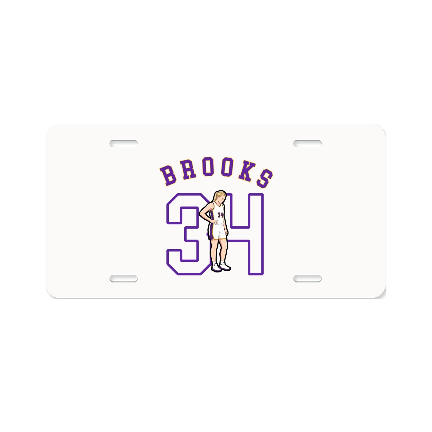 License Plate — Shirsey Arch in Classic