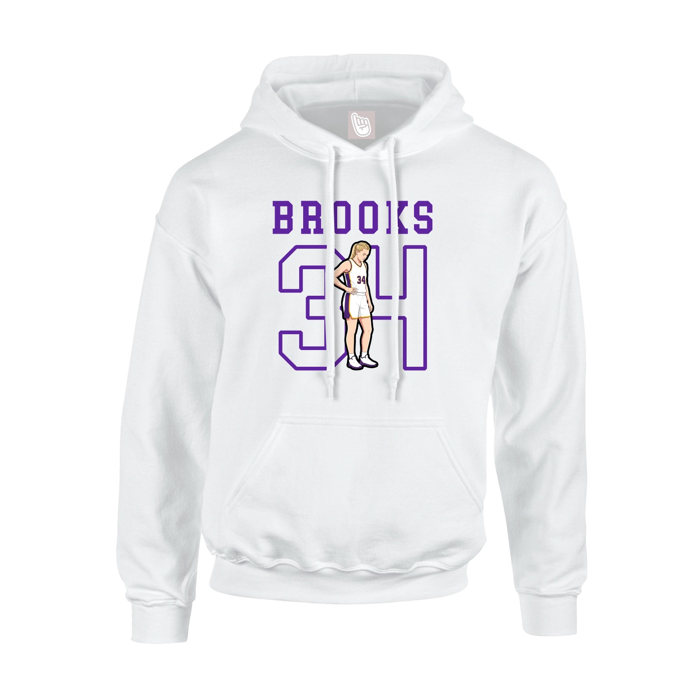 Youth Hoodie — Shirsey in White