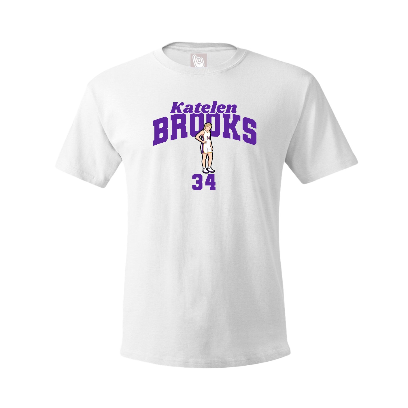 Youth Tee — Signature Arch in White