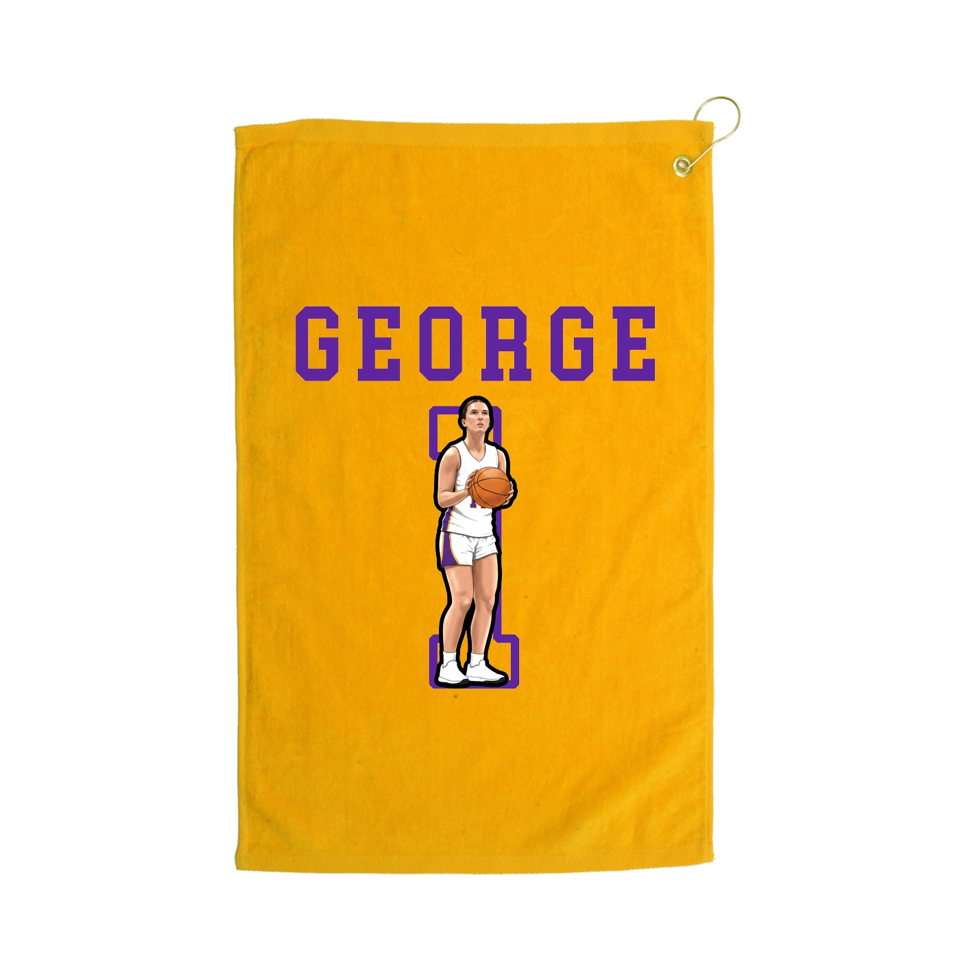 Golf Towel — Shirsey in Gold