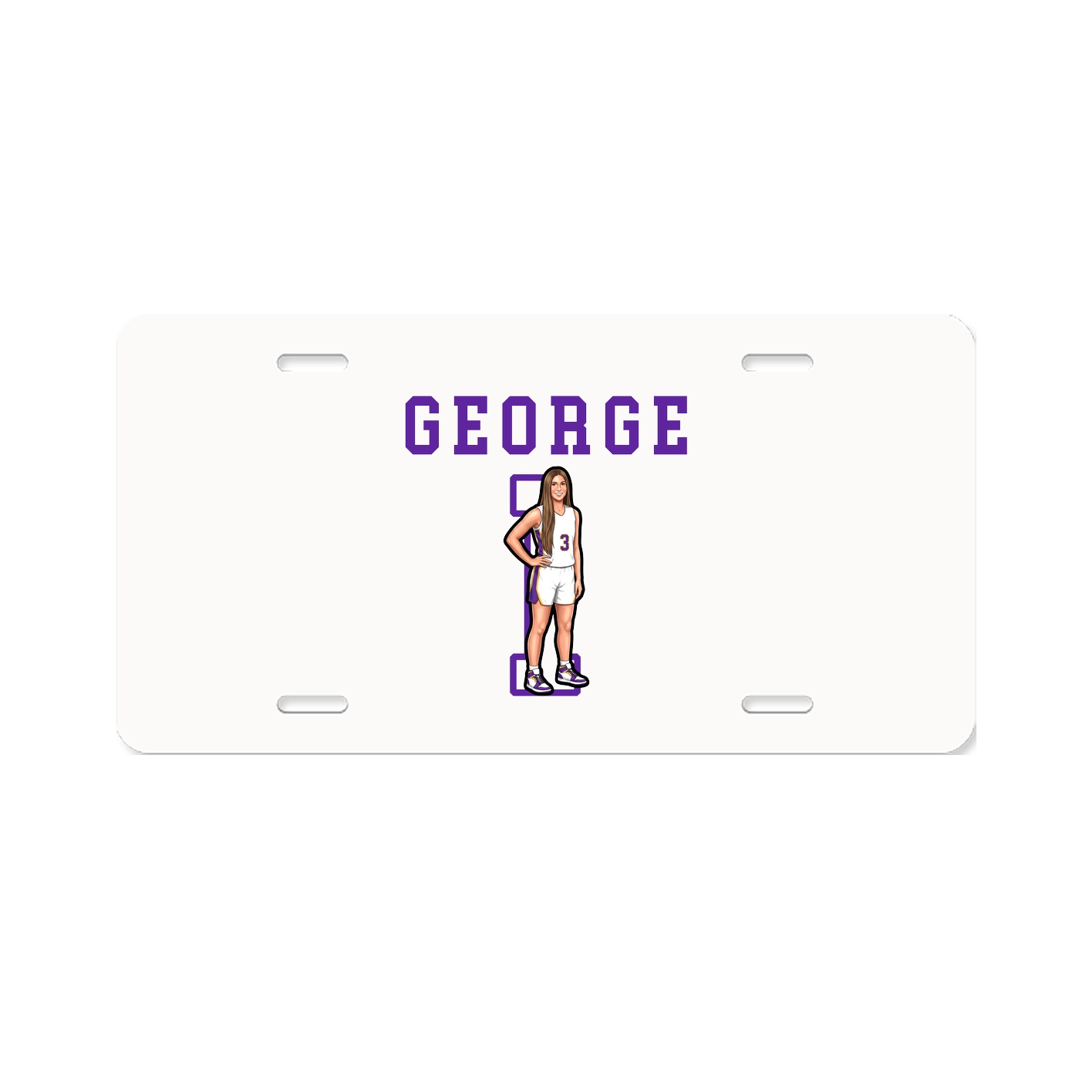 License Plate — Shirsey in Classic