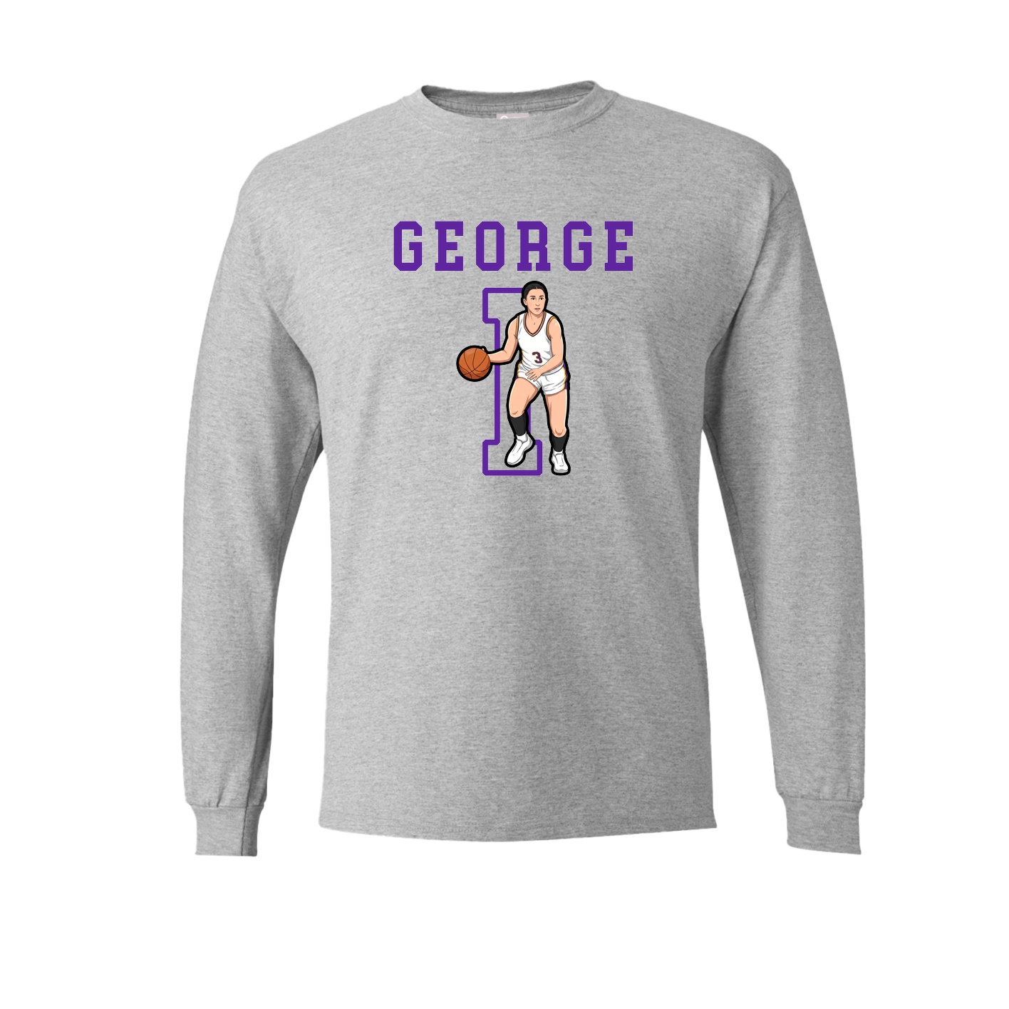 Long Sleeve Tee — Shirsey in Grey