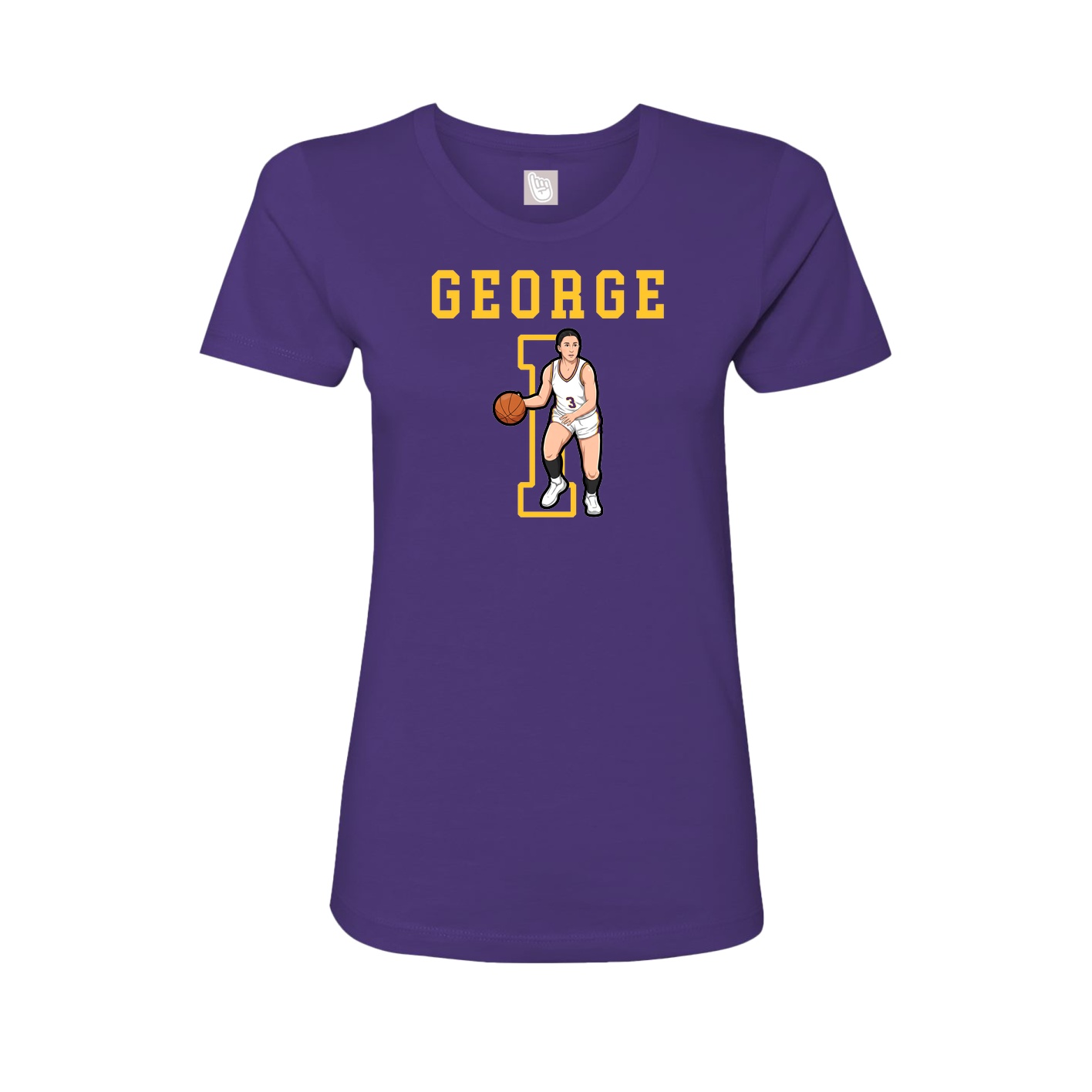Fitted Women's Tee — Shirsey in Purple