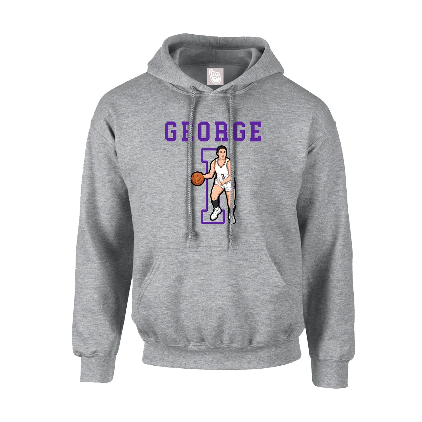 Hoodie — Shirsey in Grey
