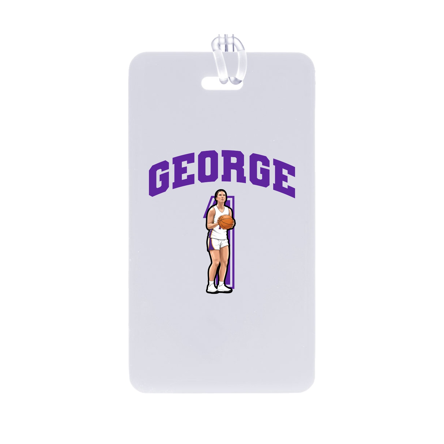 Bag Tag — Number in Classic