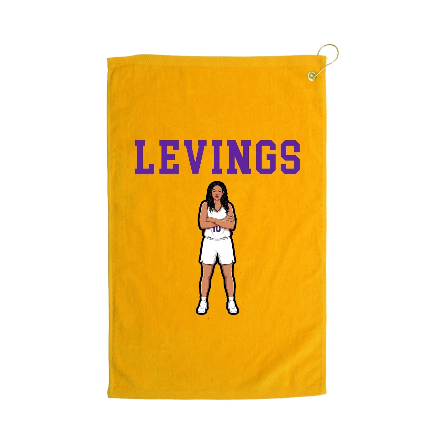Golf Towel — Shirsey in Gold
