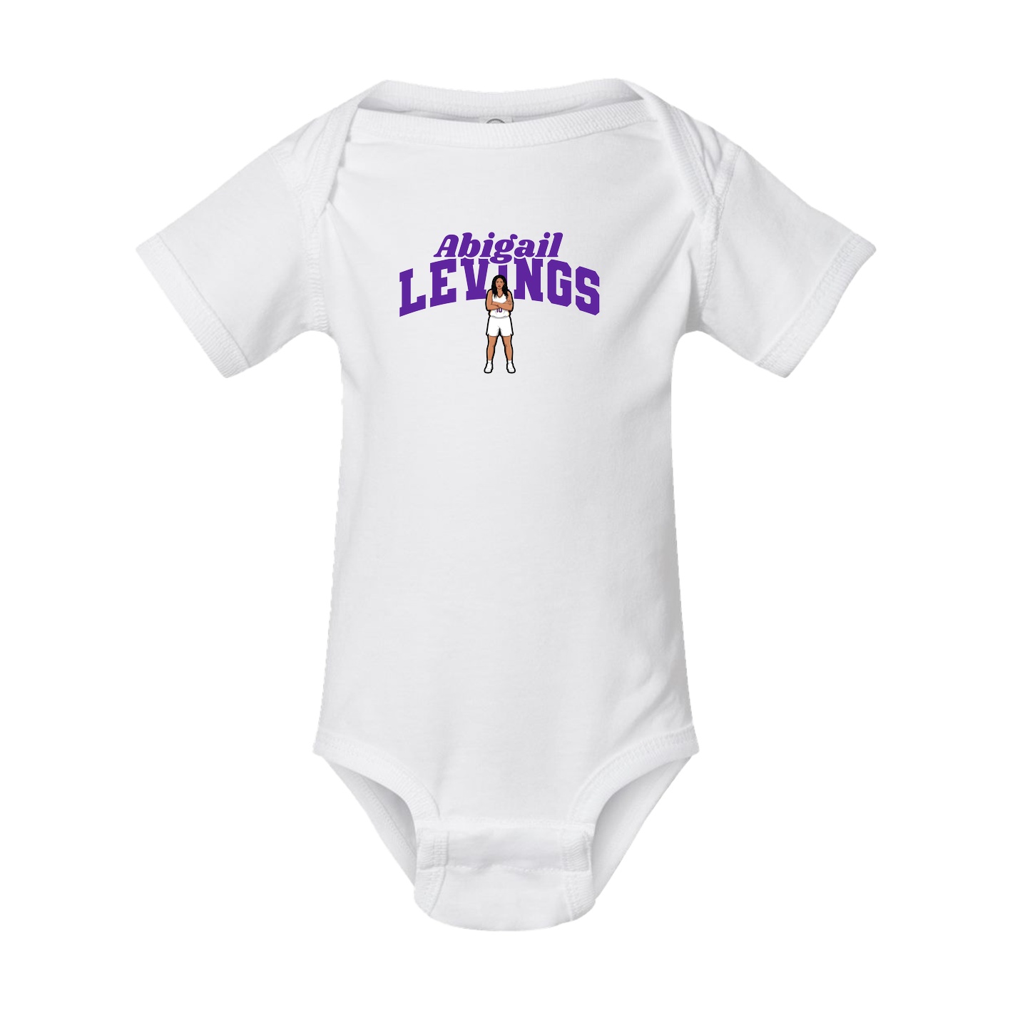 Baby Onesie — Signature Arch in White