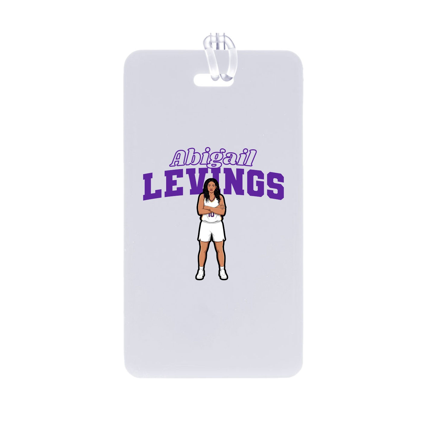 Bag Tag — Name Arch in Classic