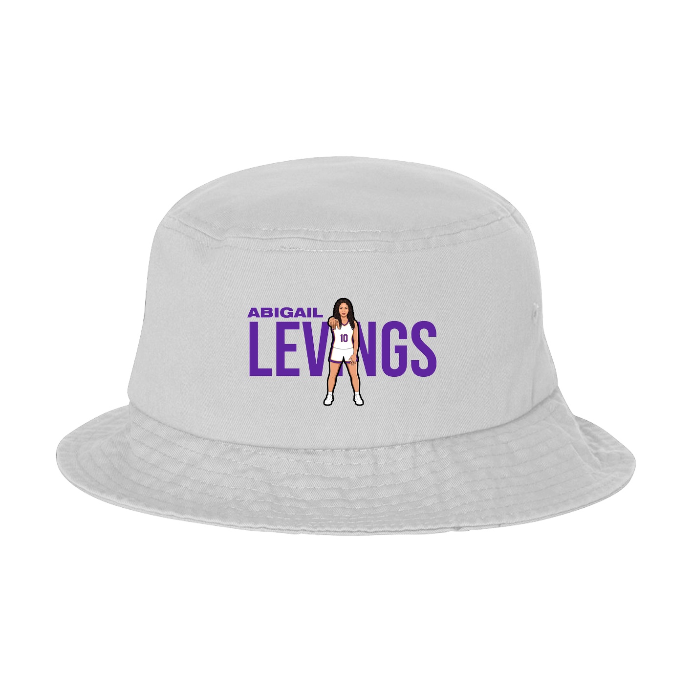 Bucket Cap — Player Name in White