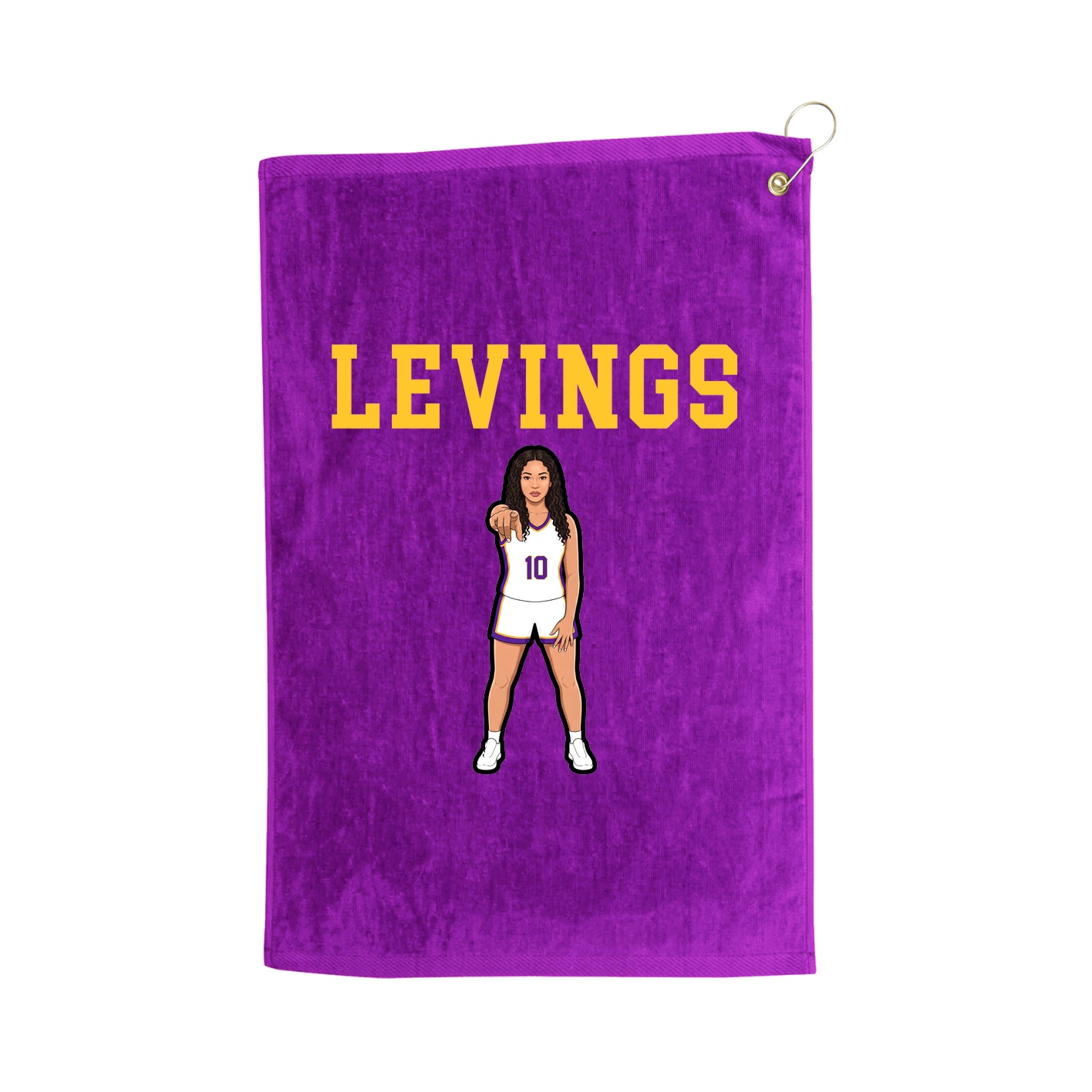 Golf Towel — Shirsey in Purple