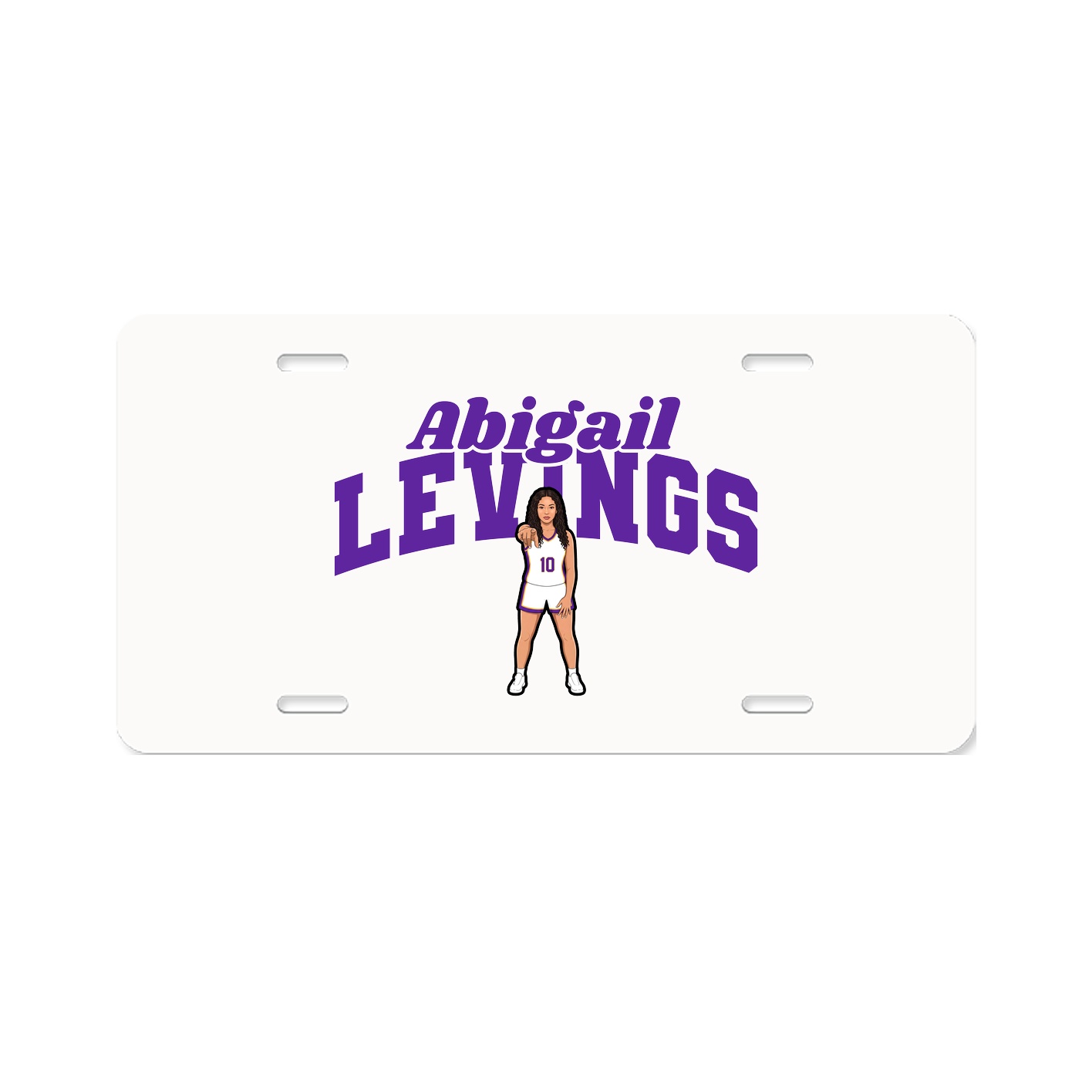 License Plate — Signature Arch in Classic