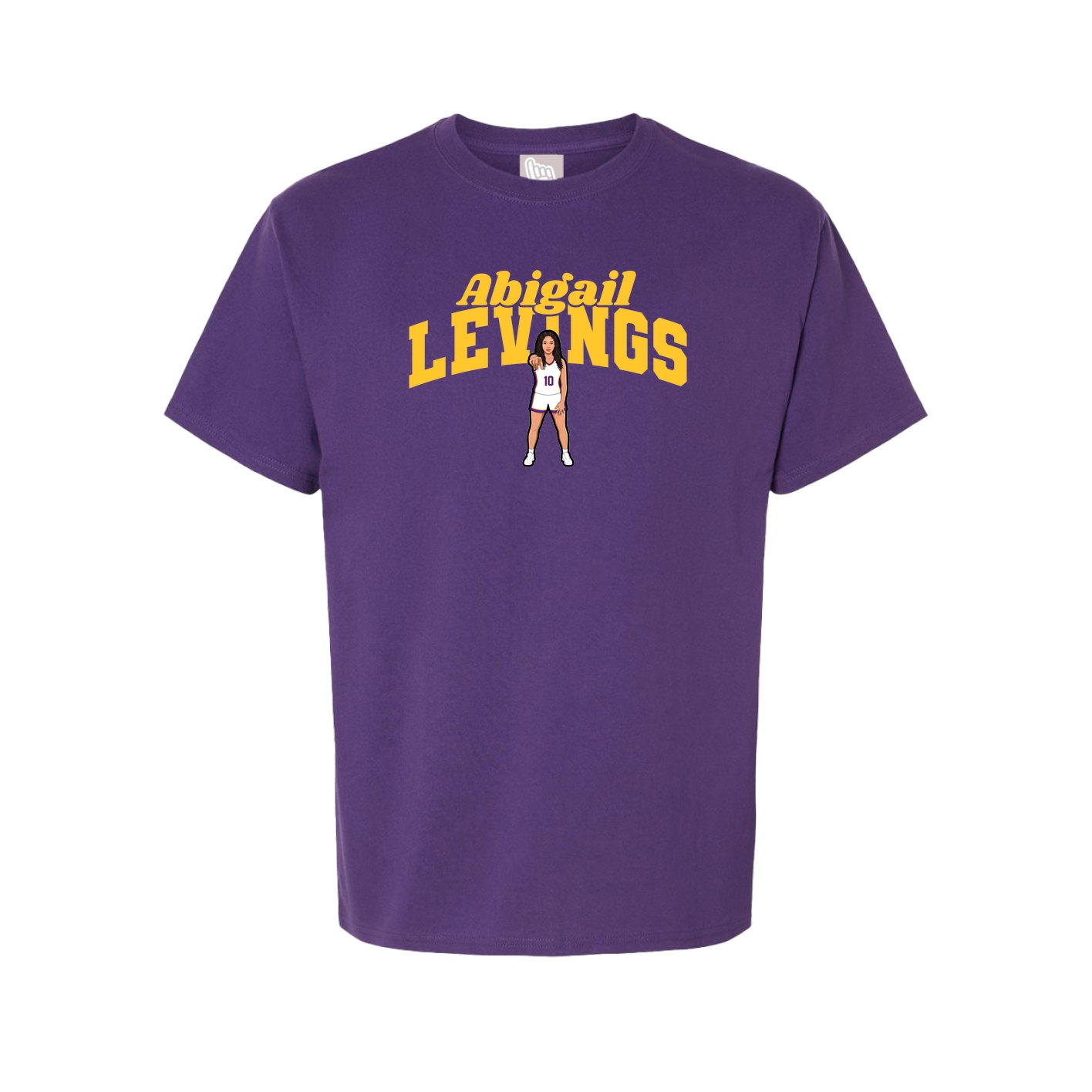 Tee — Signature Arch in Purple