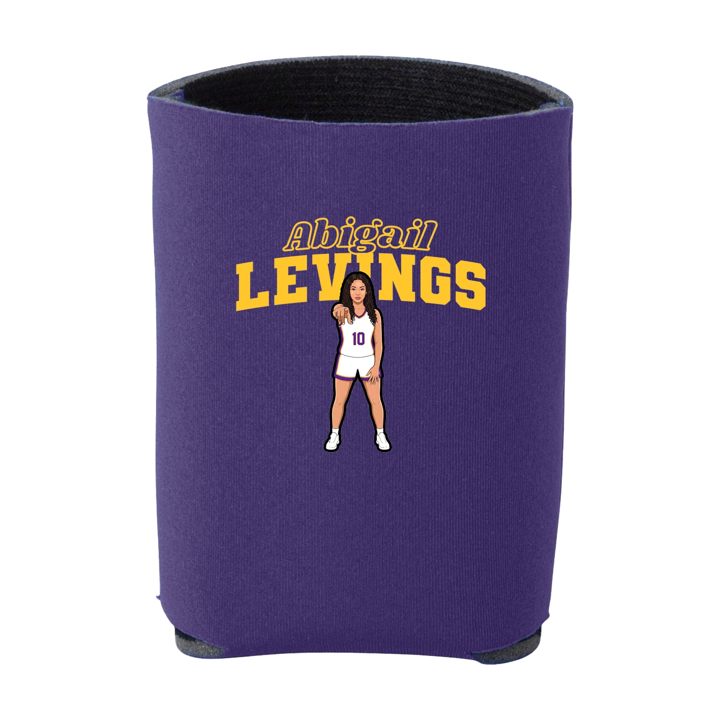 Can Holder — Name Arch in Purple