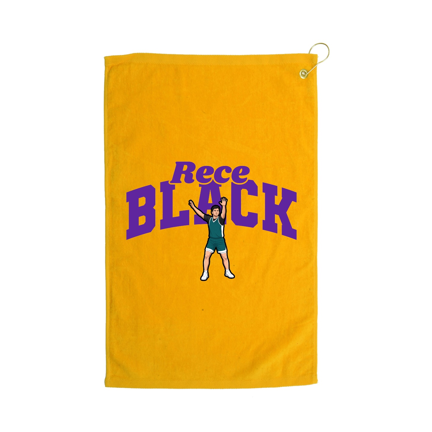 Golf Towel — Signature Arch in Gold