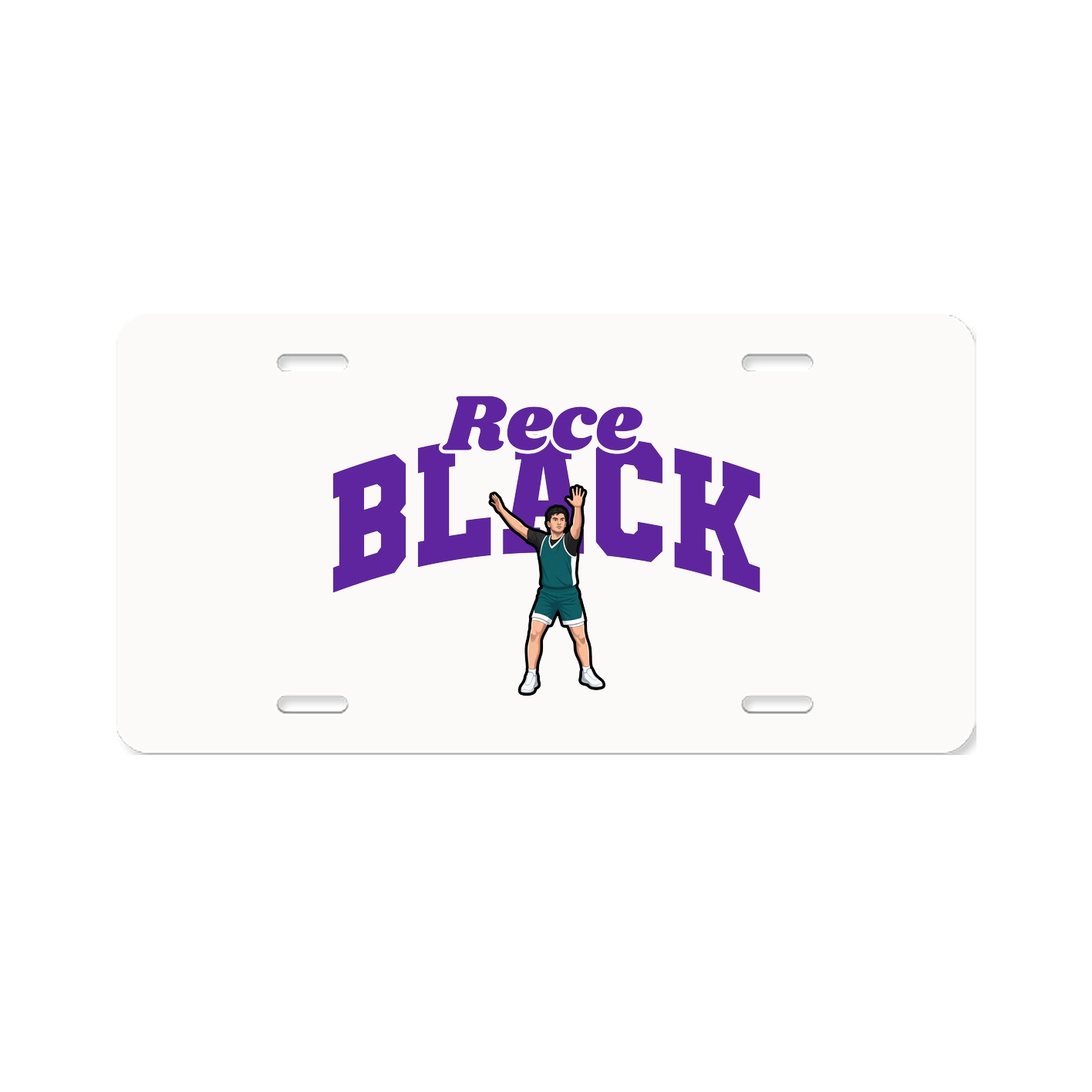 License Plate — Signature Arch in Classic