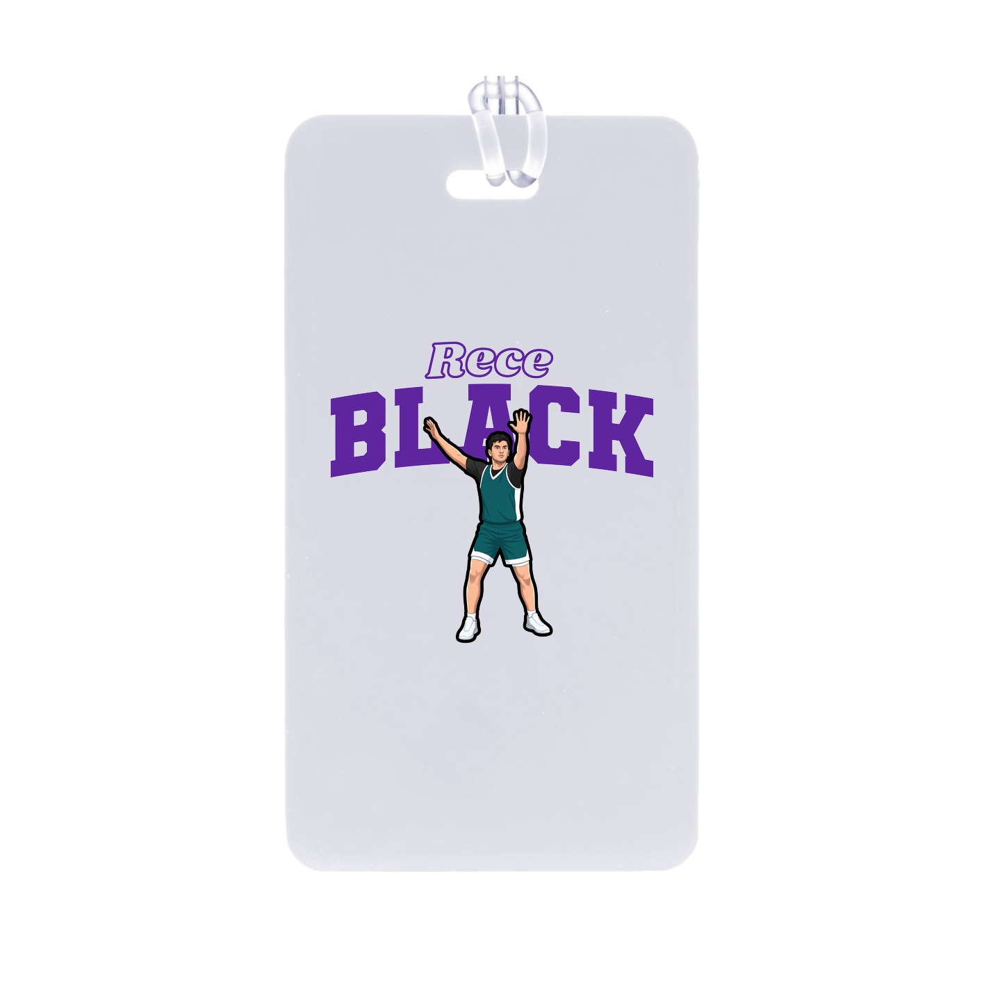 Bag Tag — Name Arch in Classic