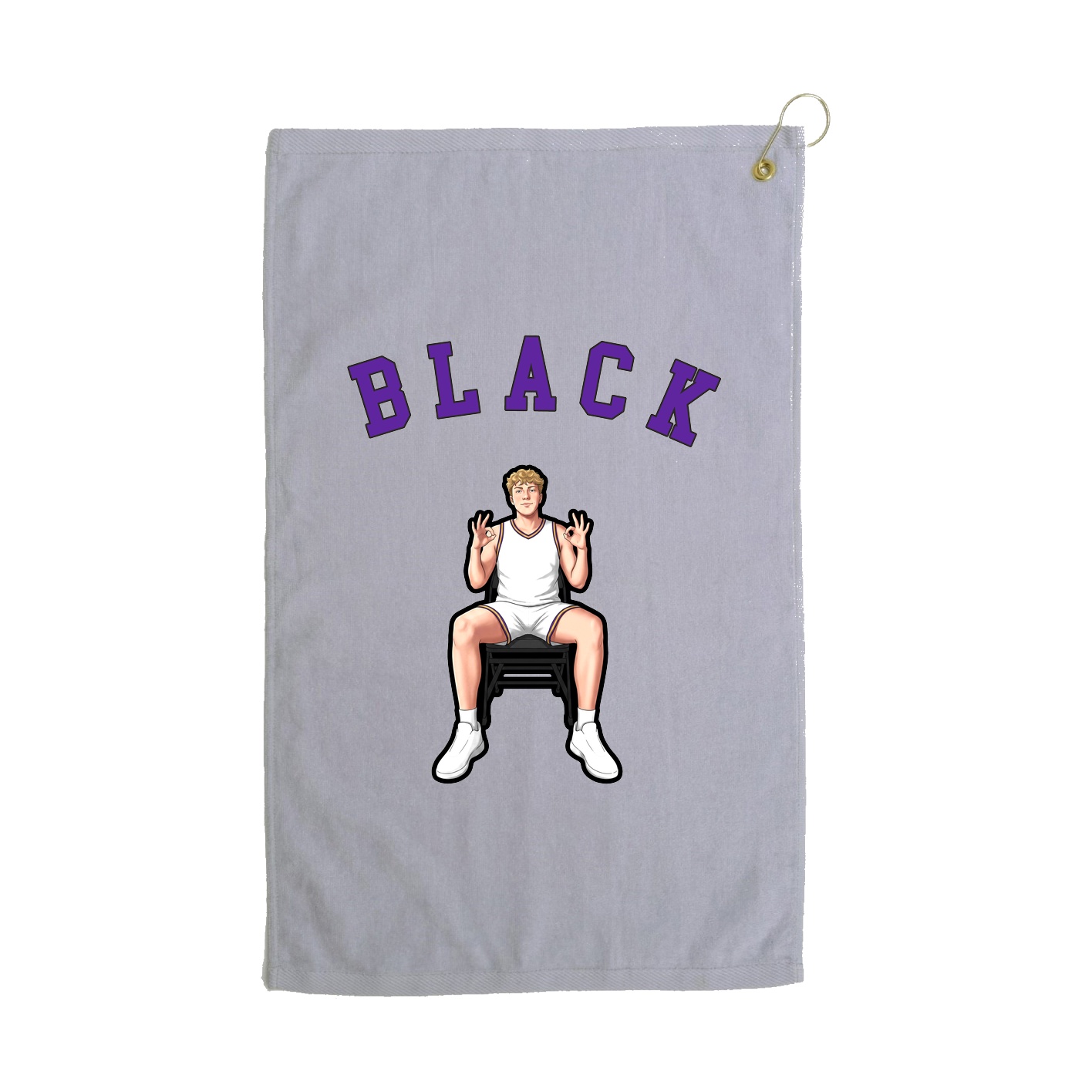 Golf Towel — Shirsey Arch in Grey