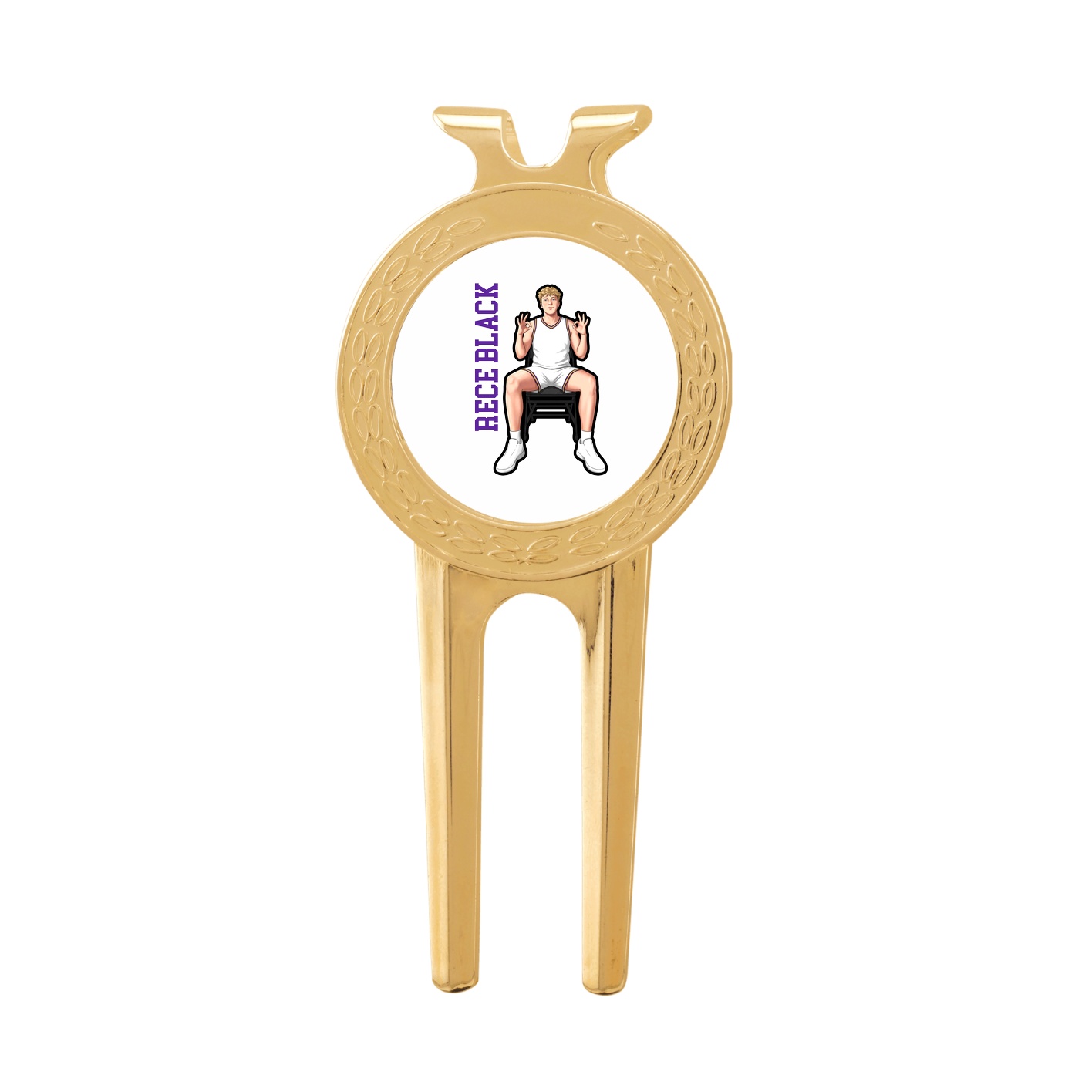 Divot Tool with Ball Marker — Name Vertical in Classic