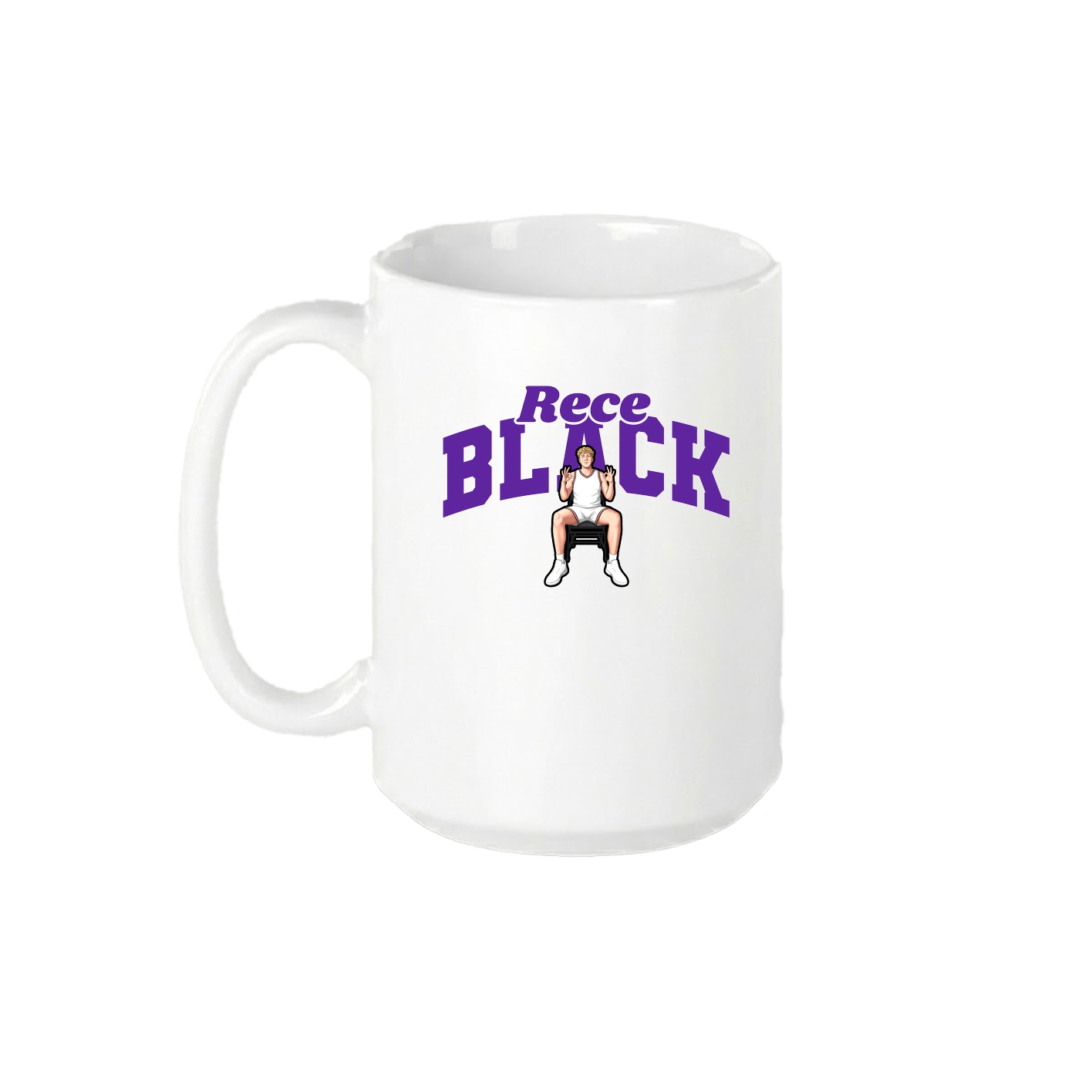 15oz Coffee Mug — Signature Arch in White