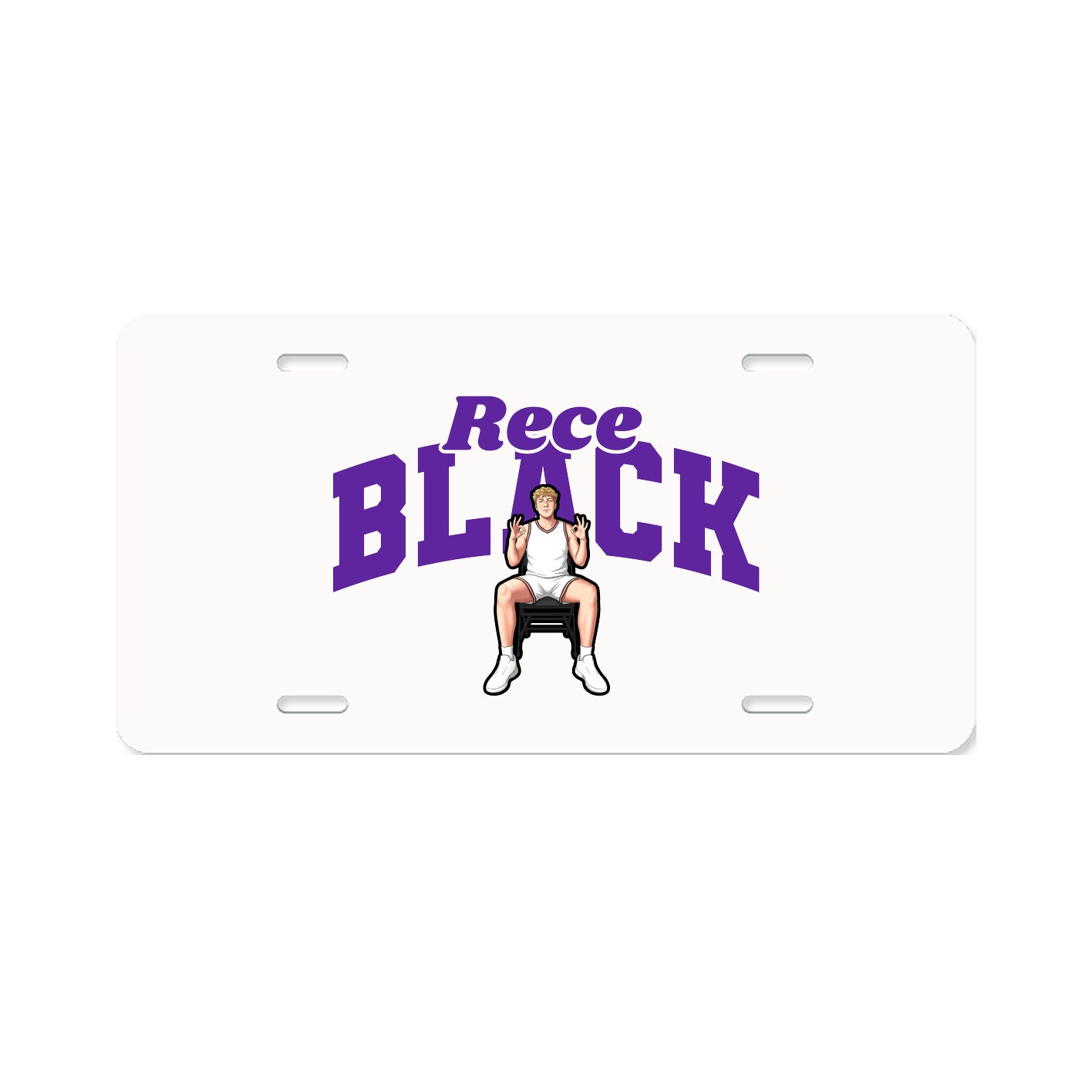 License Plate — Signature Arch in Classic