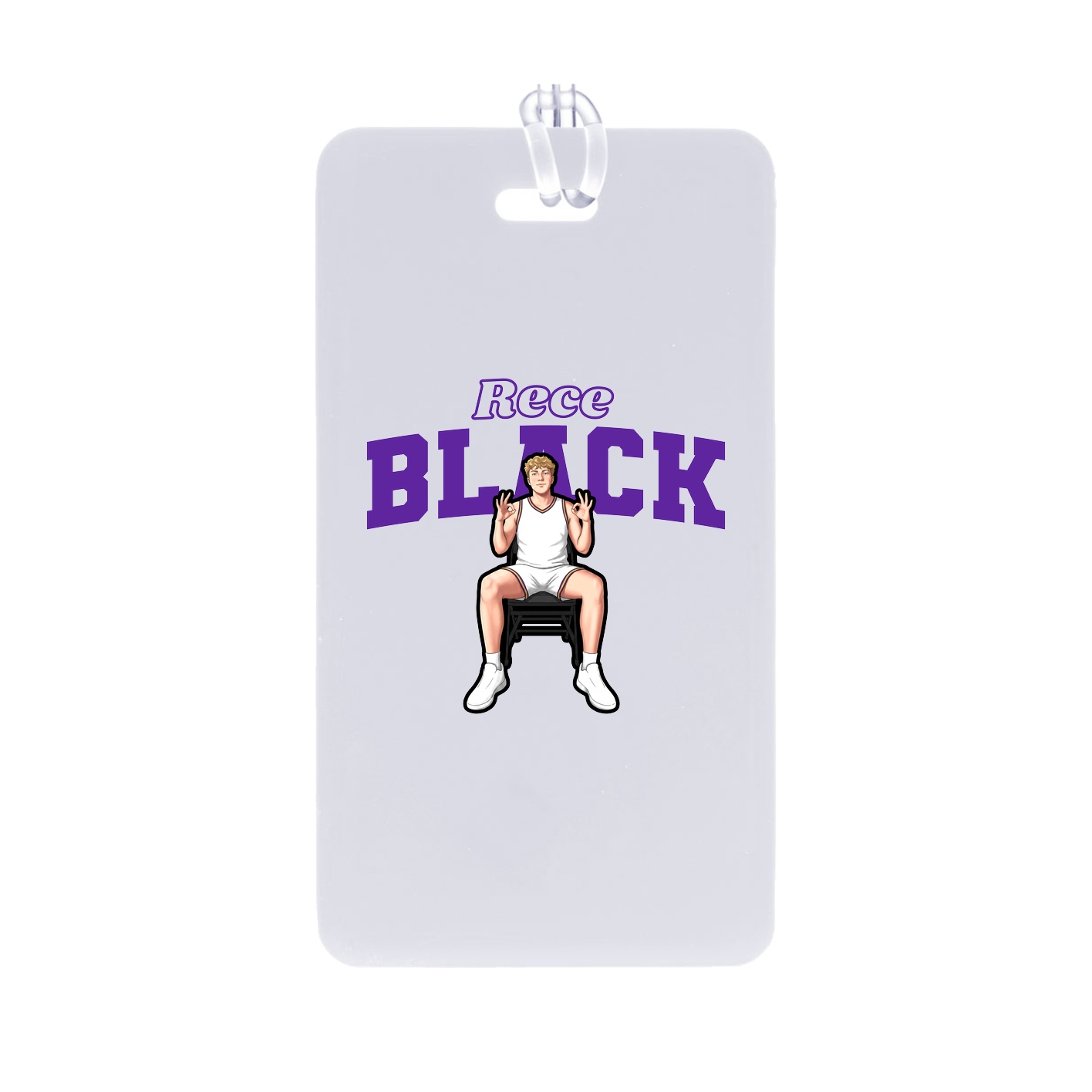 Bag Tag — Name Arch in Classic