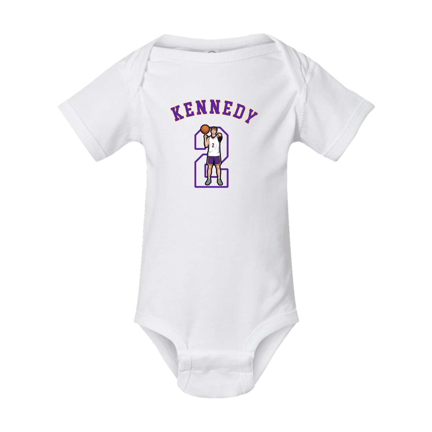 Baby Onesie — Shirsey Arch in White