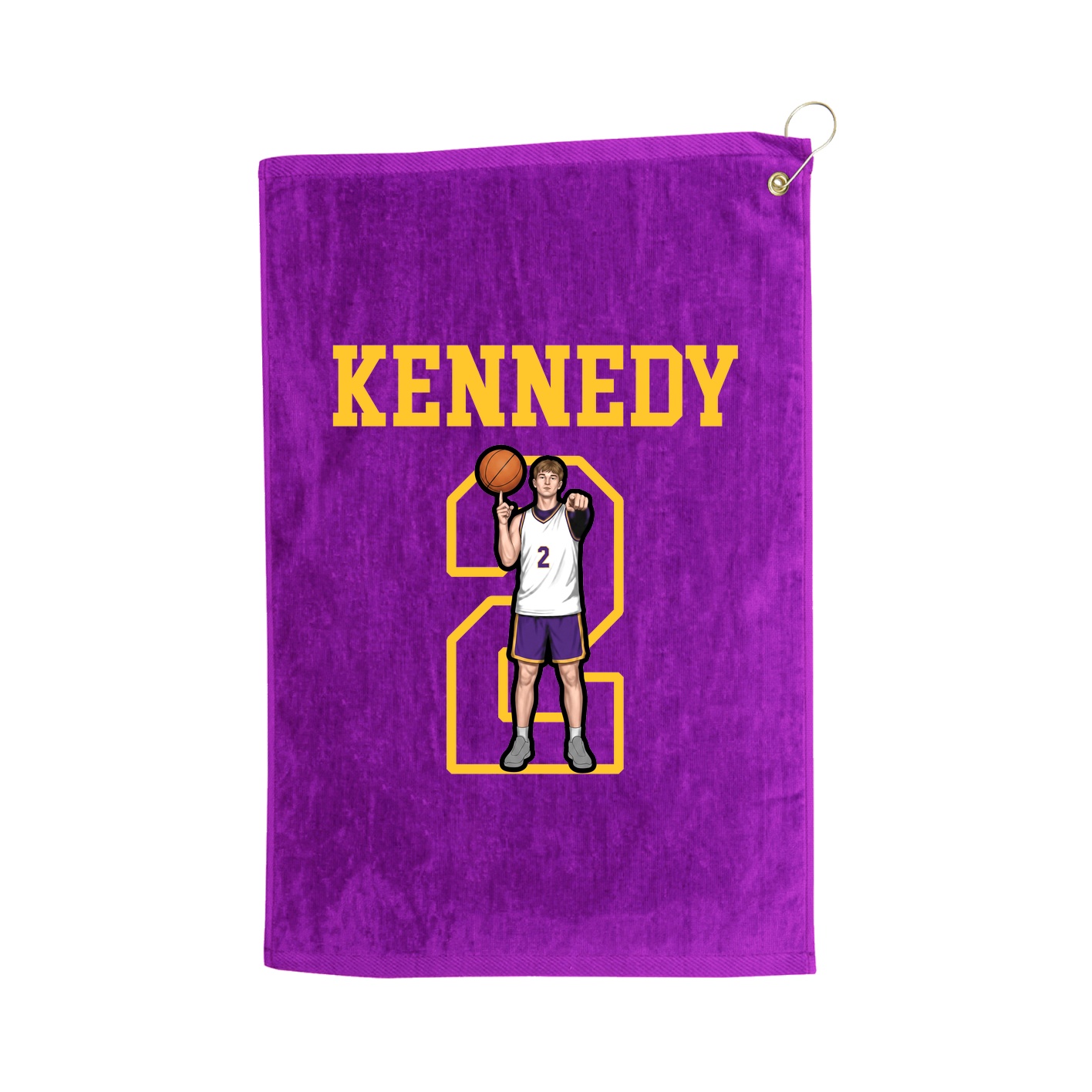 Golf Towel — Shirsey in Purple