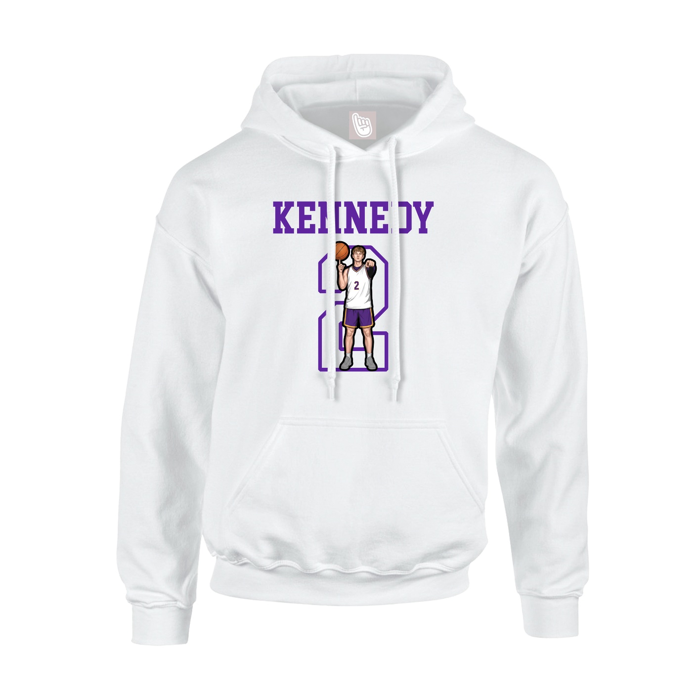 Youth Hoodie — Shirsey in White